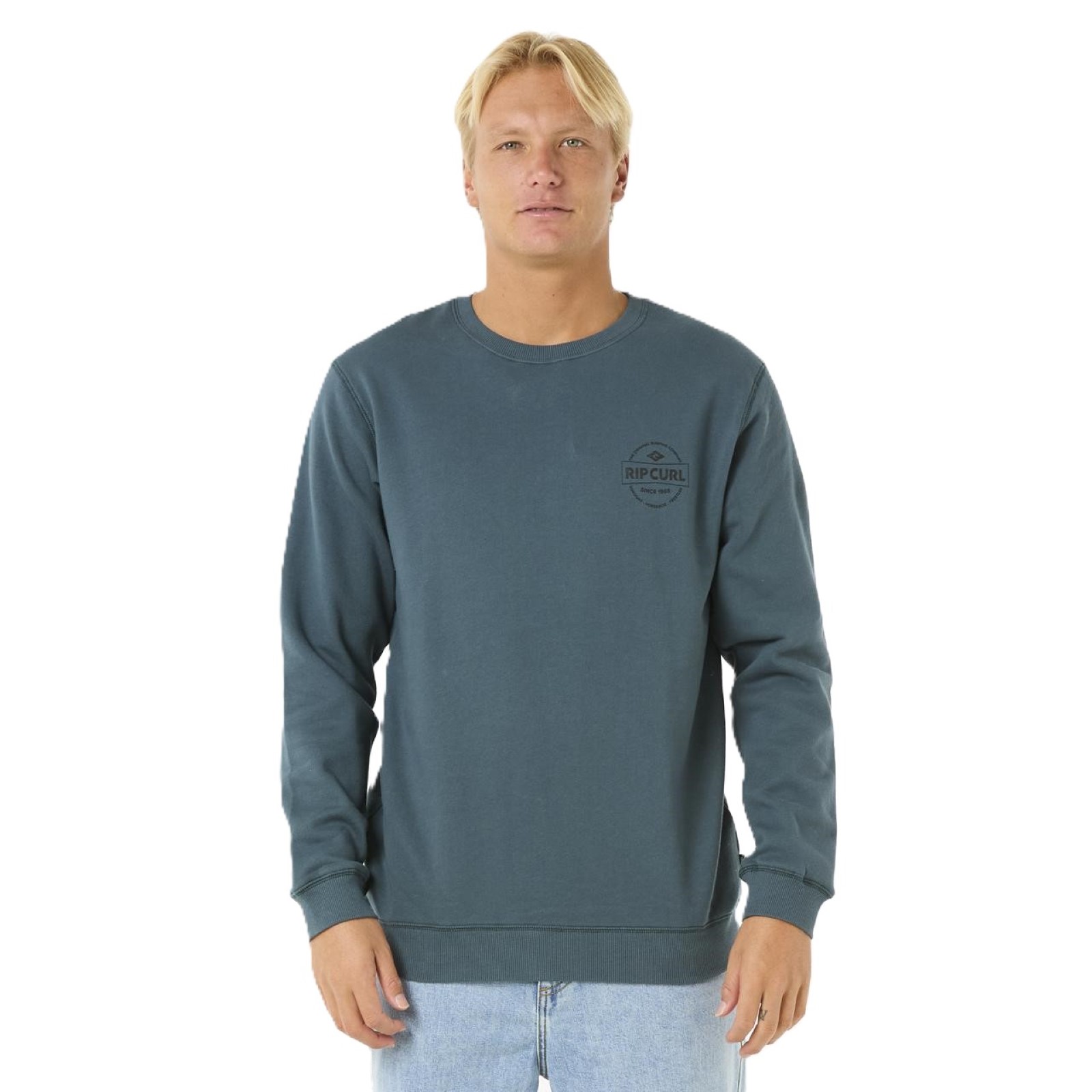 Rip Curl Hombre Stapler Crew Sudadera - Imagen 8 de 19