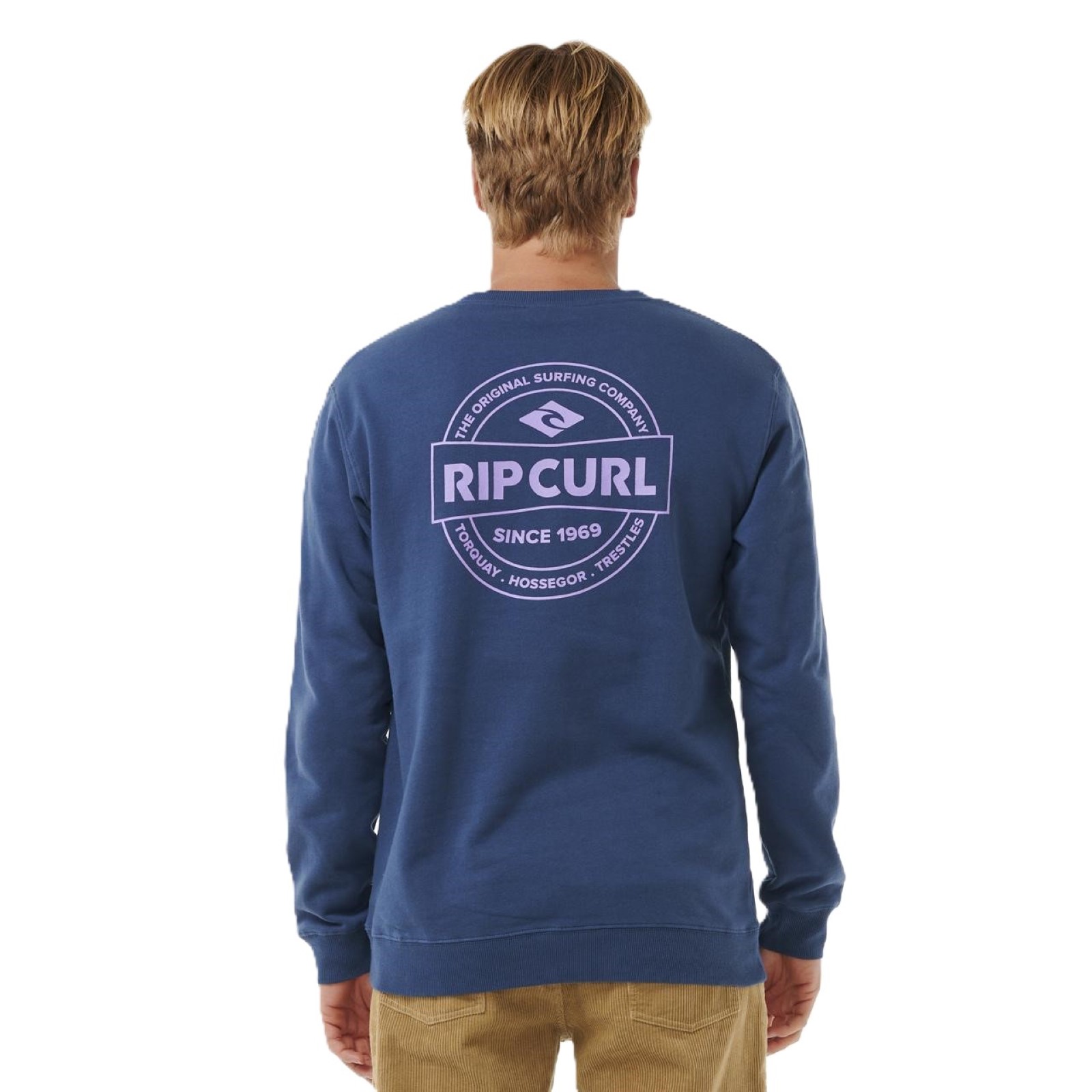 Rip Curl Hombre Stapler Crew Sudadera - Imagen 16 de 19