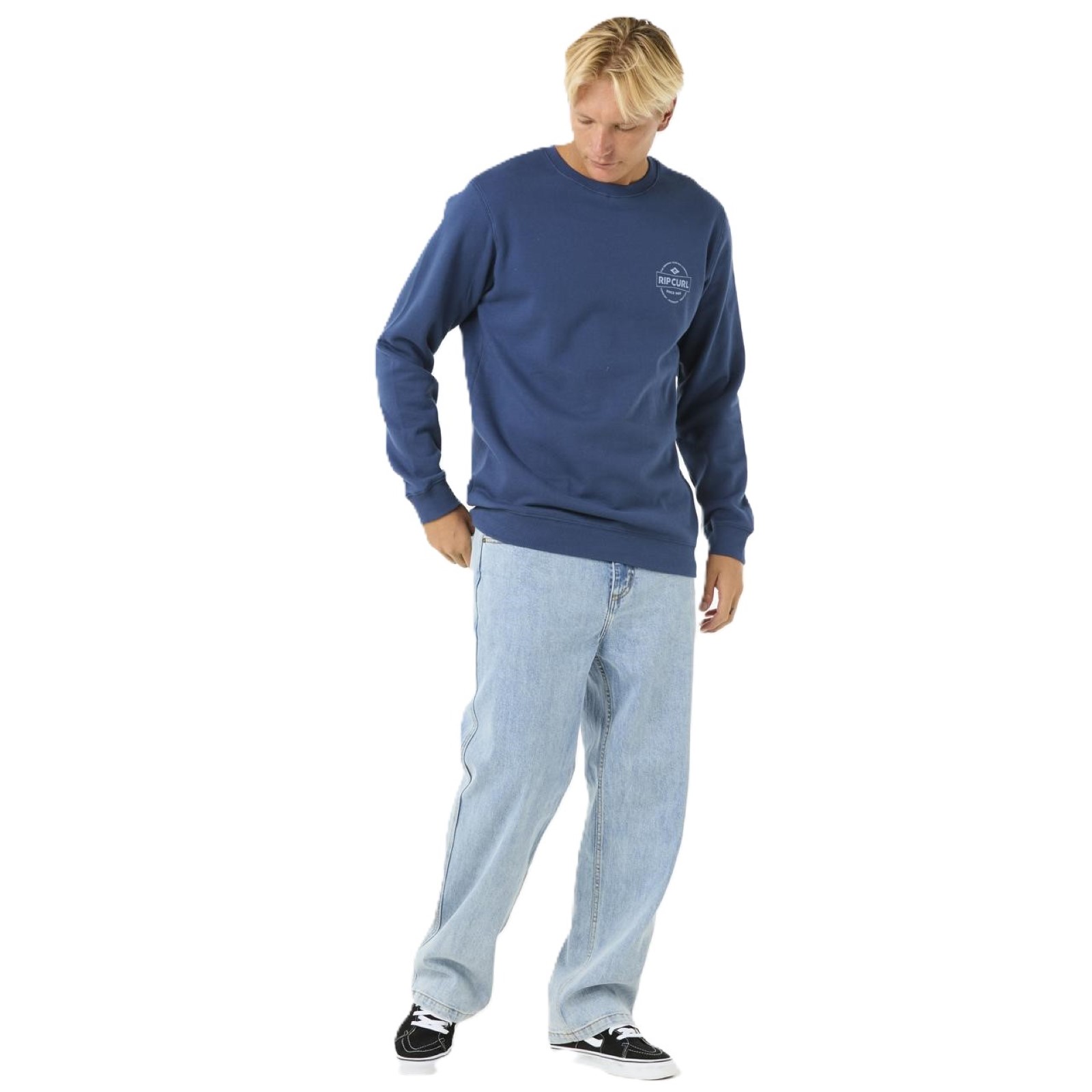 Rip Curl Hombre Stapler Crew Sudadera - Imagen 17 de 19