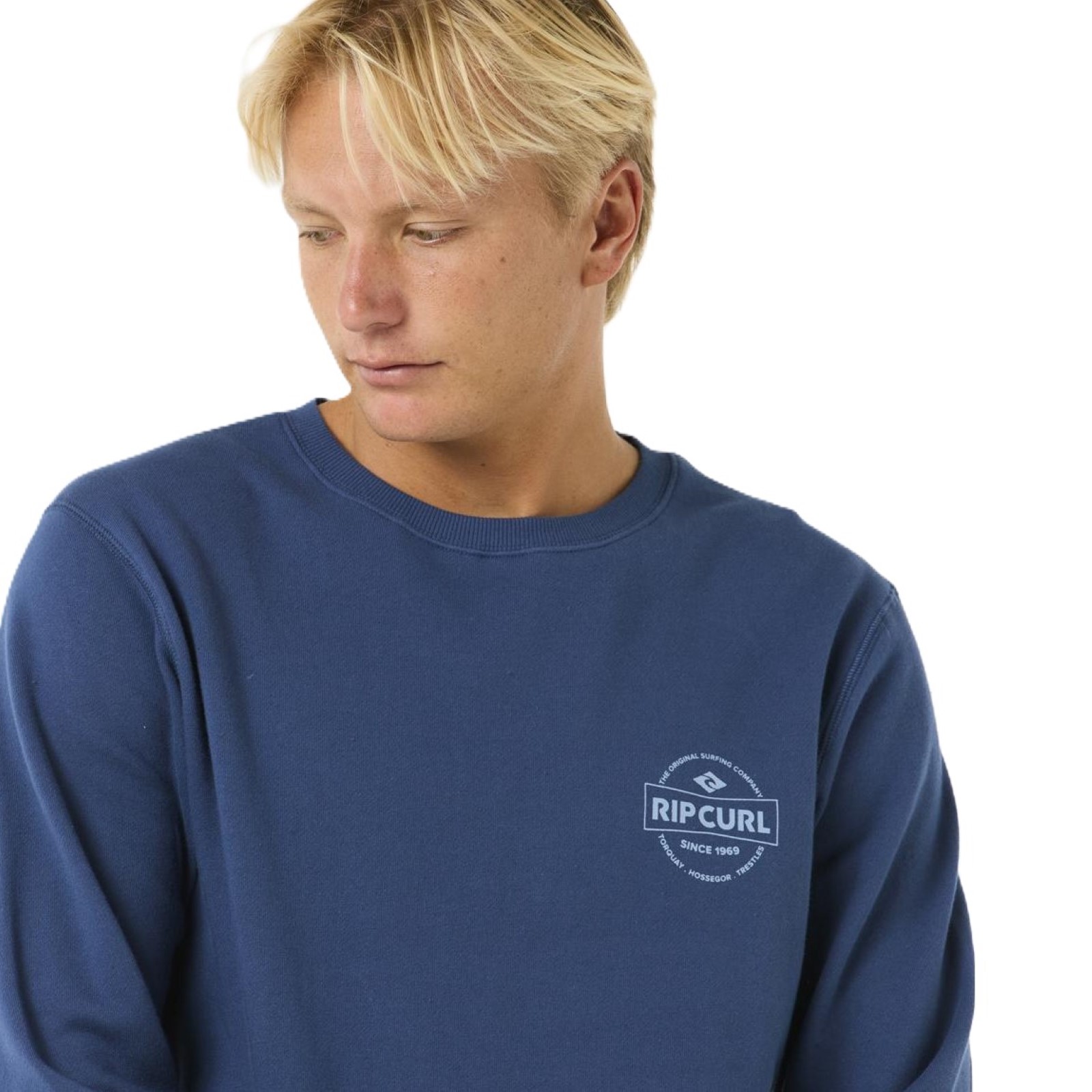 Rip Curl Hombre Stapler Crew Sudadera - Imagen 19 de 19