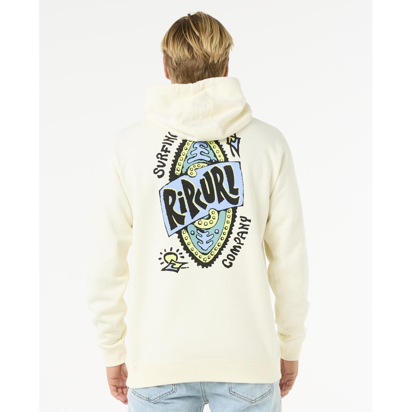 Rip Curl Mens Shield Hood Hoodie - Picture 4 of 11