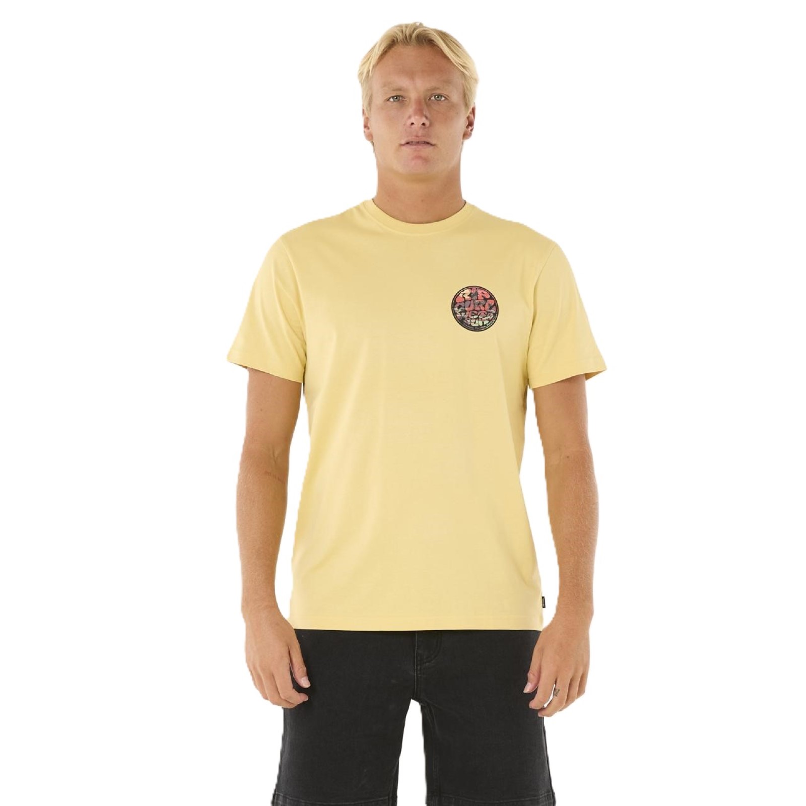 Rip Curl Mens Wettie Passage Icon Short Sleeve T-Shirt - Picture 12 of 36