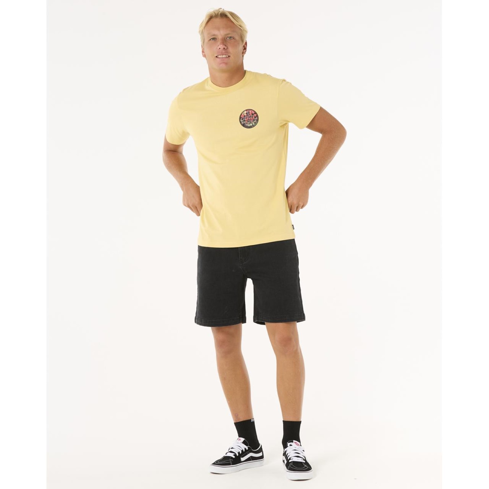Rip Curl Mens Wettie Passage Icon Short Sleeve T-Shirt - Picture 15 of 36