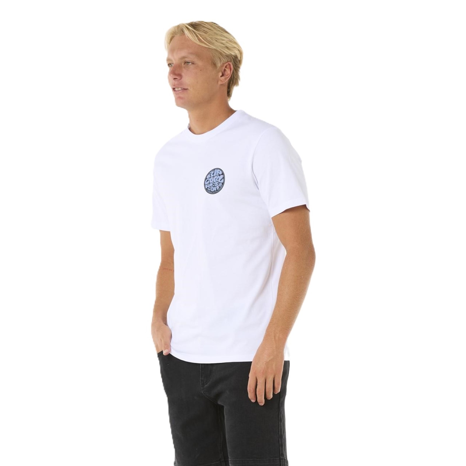 Rip Curl Mens Wettie Passage Icon Short Sleeve T-Shirt - Picture 28 of 36