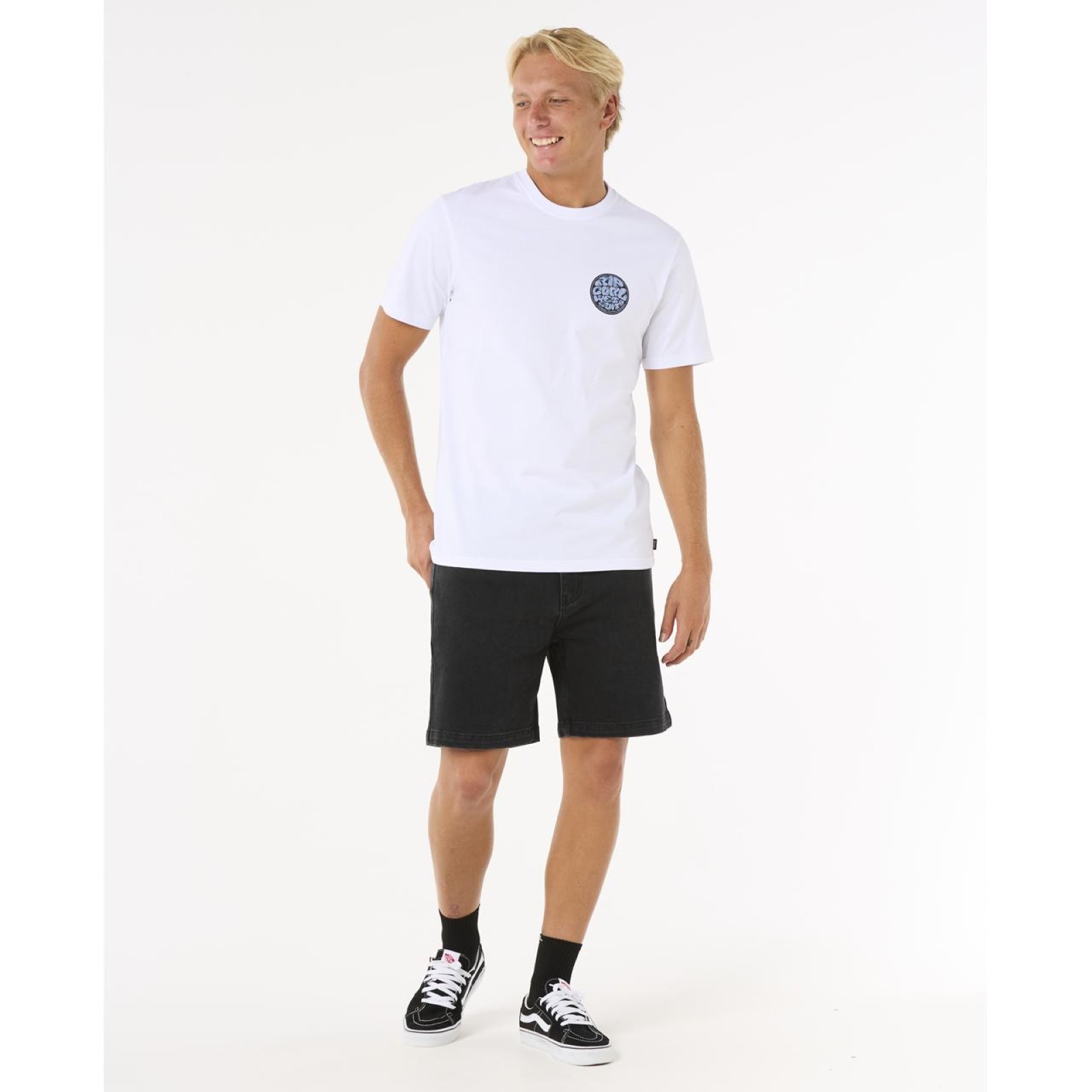 Rip Curl Mens Wettie Passage Icon Short Sleeve T-Shirt - Picture 30 of 36