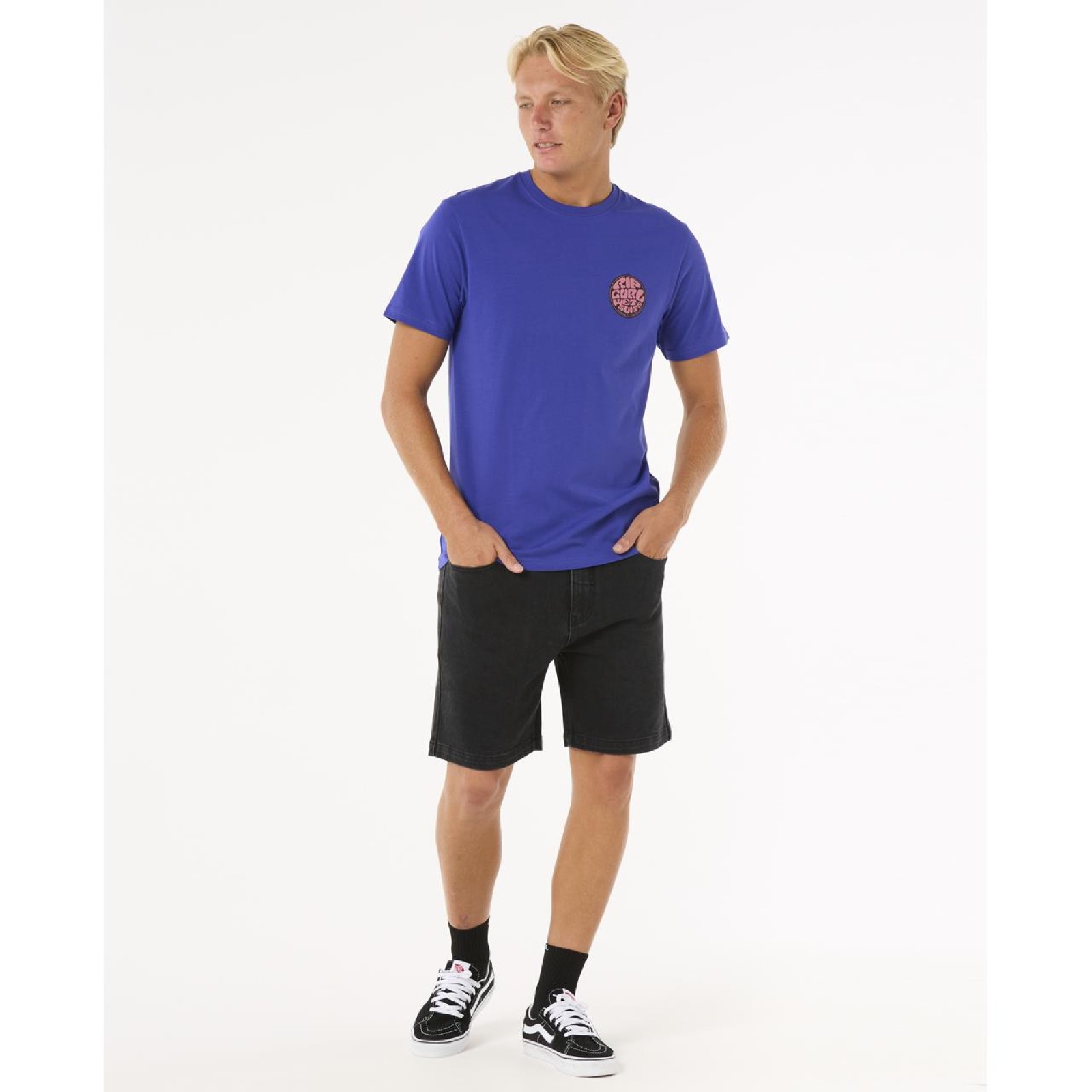 Rip Curl Mens Wettie Passage Icon Short Sleeve T-Shirt - Picture 35 of 36