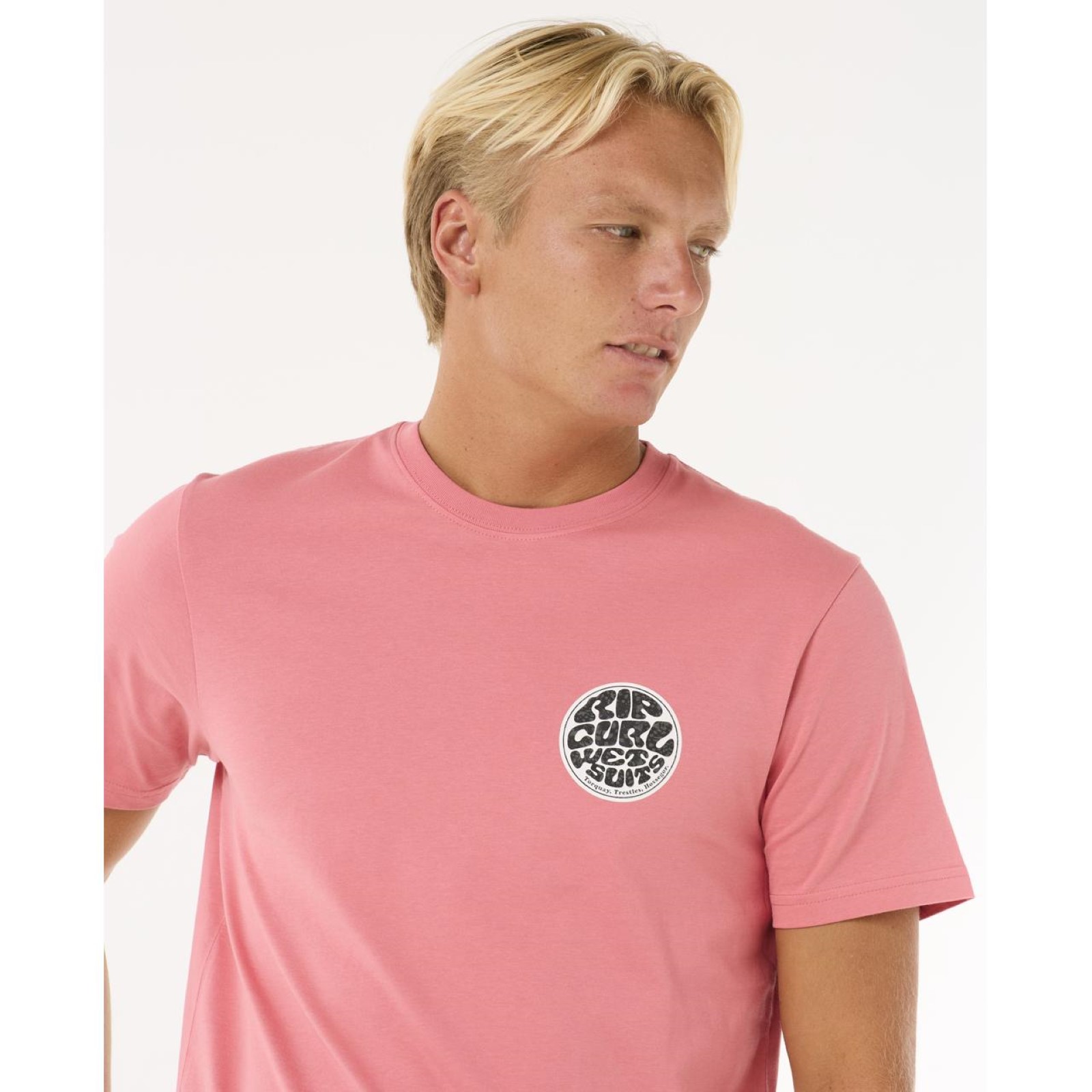 Rip Curl Mens Wettie Passage Icon Short Sleeve T-Shirt - Picture 26 of 36
