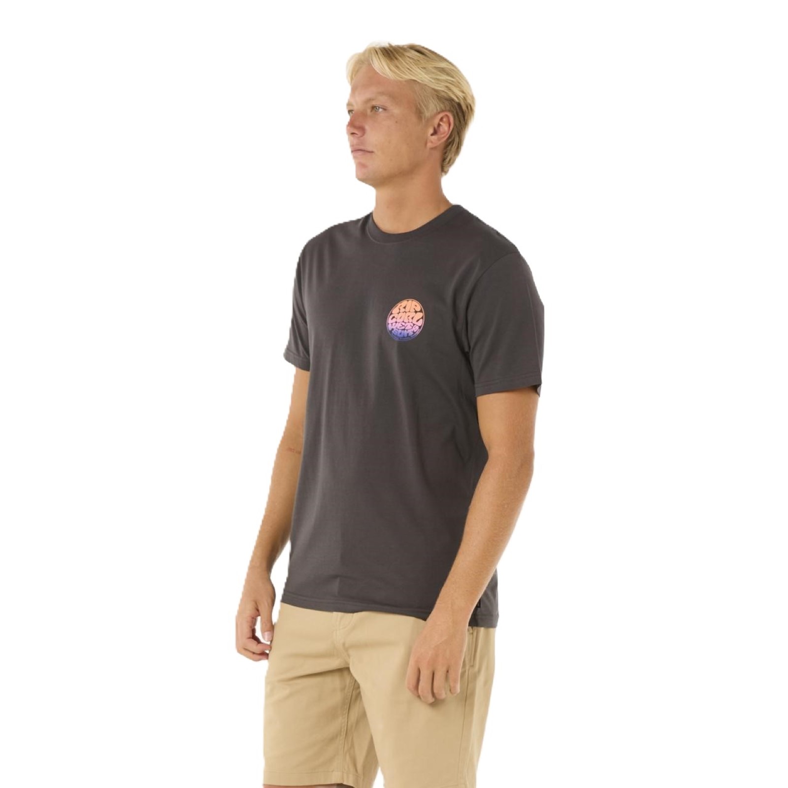 Rip Curl Mens Wettie Passage Icon Short Sleeve T-Shirt - Picture 18 of 36
