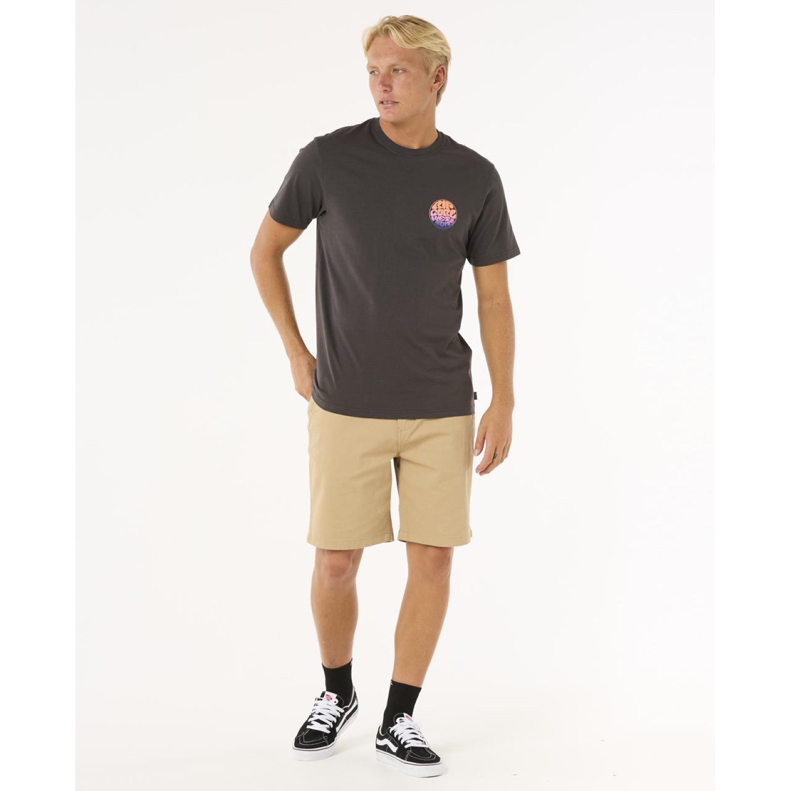 Rip Curl Mens Wettie Passage Icon Short Sleeve T-Shirt - Picture 20 of 36