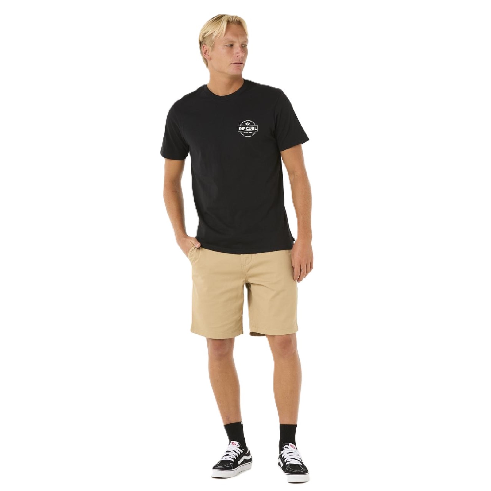 Rip Curl Mens Staple Short Sleeve T-Shirt - Picture 5 of 31