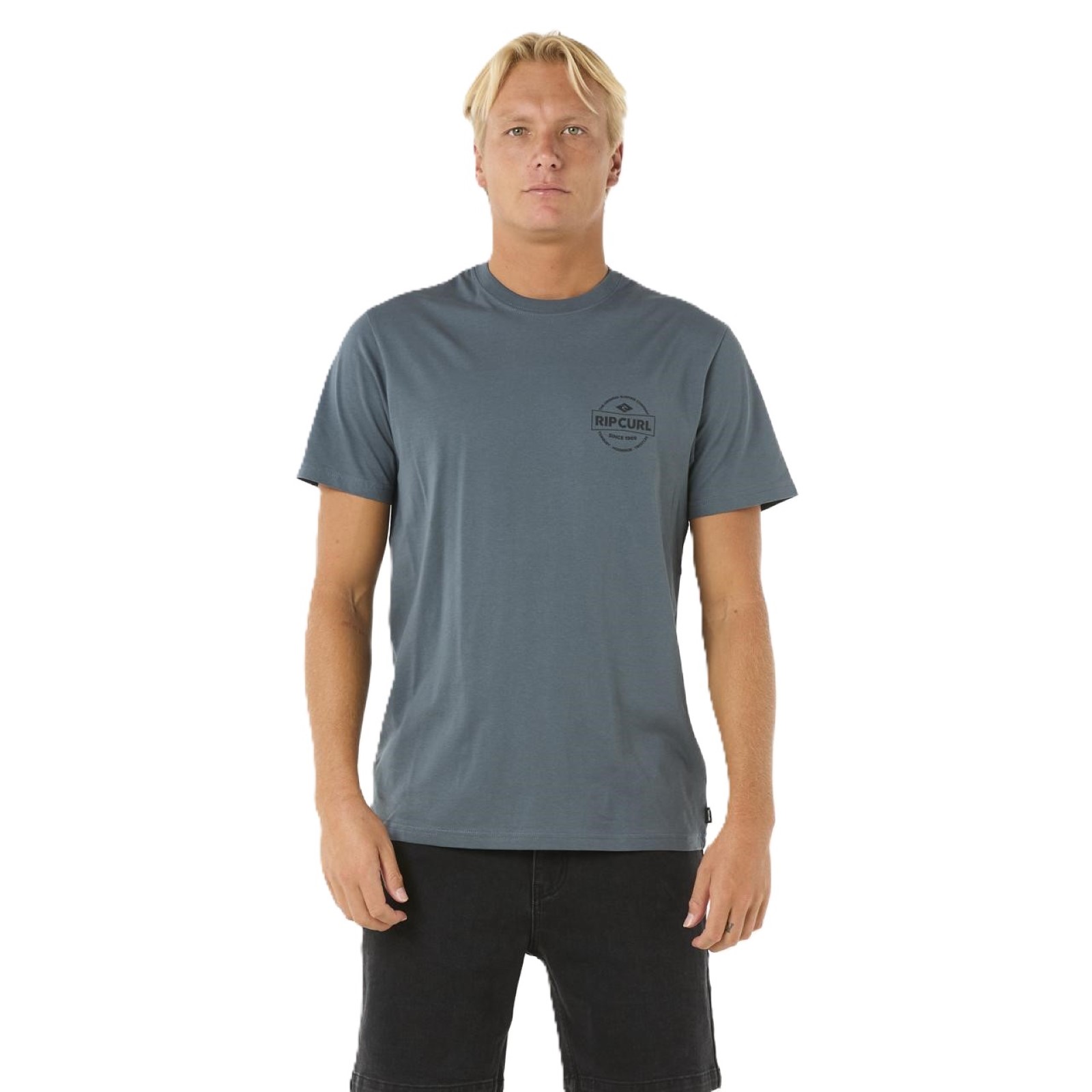 Rip Curl Mens Staple Short Sleeve T-Shirt - Picture 20 of 31