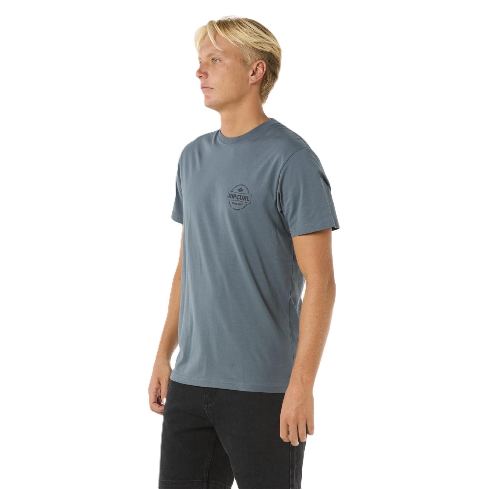 Rip Curl Mens Staple Short Sleeve T-Shirt - Picture 21 of 31