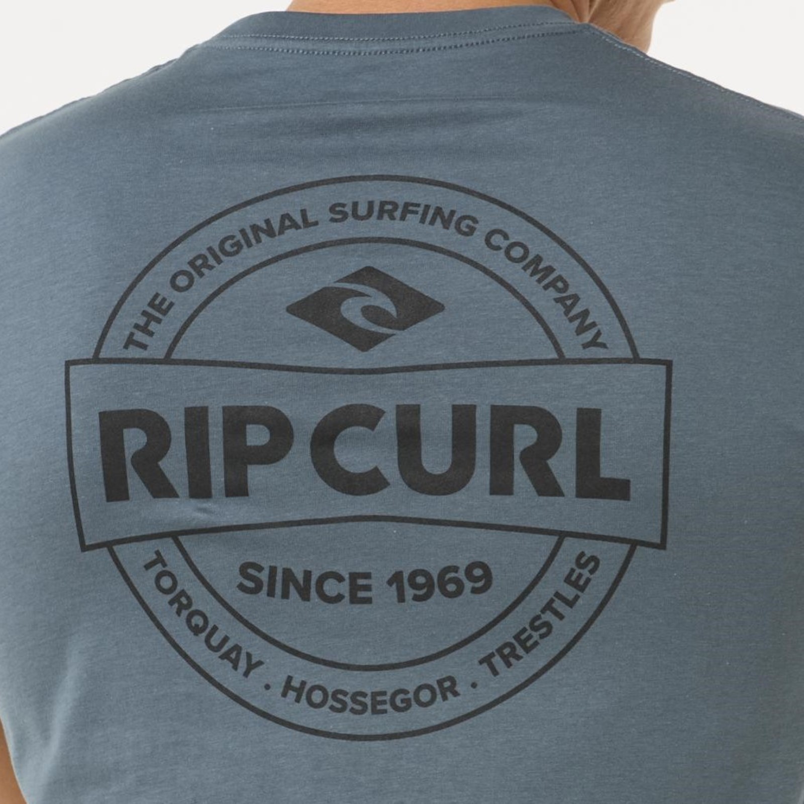 Rip Curl Mens Staple Short Sleeve T-Shirt - Picture 24 of 31