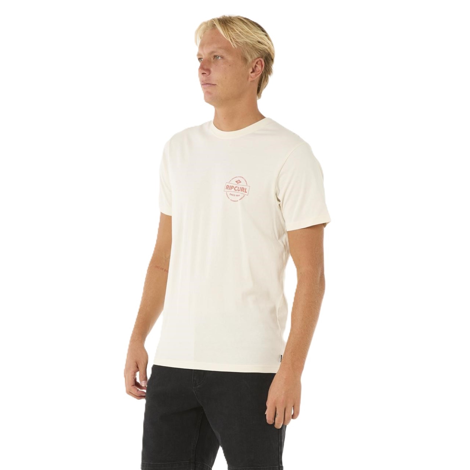 Rip Curl Mens Staple Short Sleeve T-Shirt - Picture 9 of 31