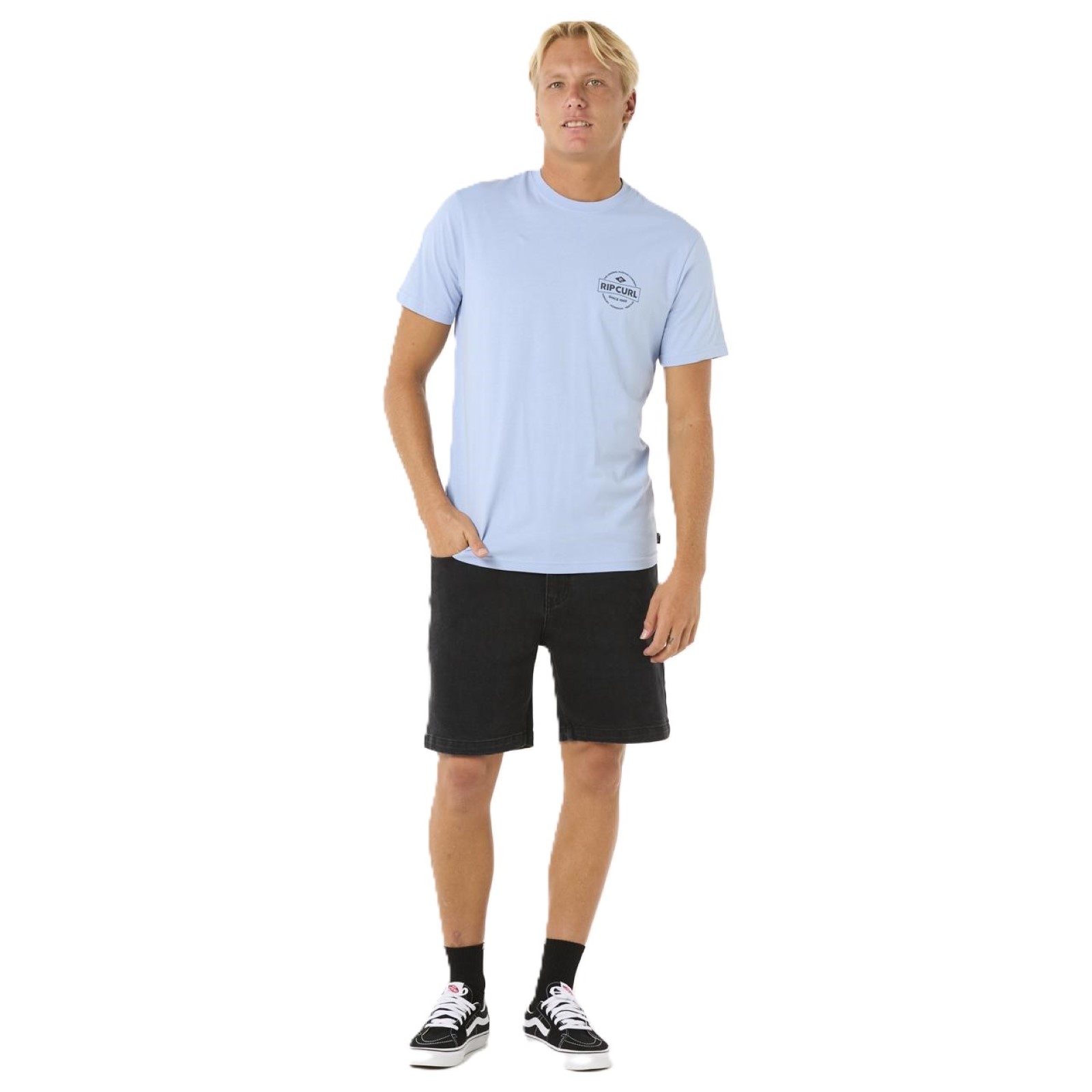 Rip Curl Mens Staple Short Sleeve T-Shirt - Picture 17 of 31