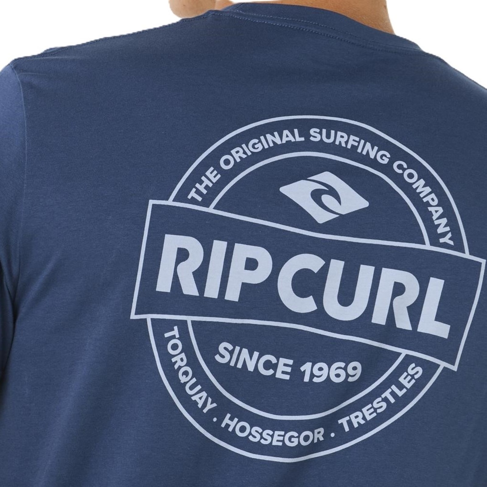 Rip Curl Mens Staple Short Sleeve T-Shirt - Picture 30 of 31