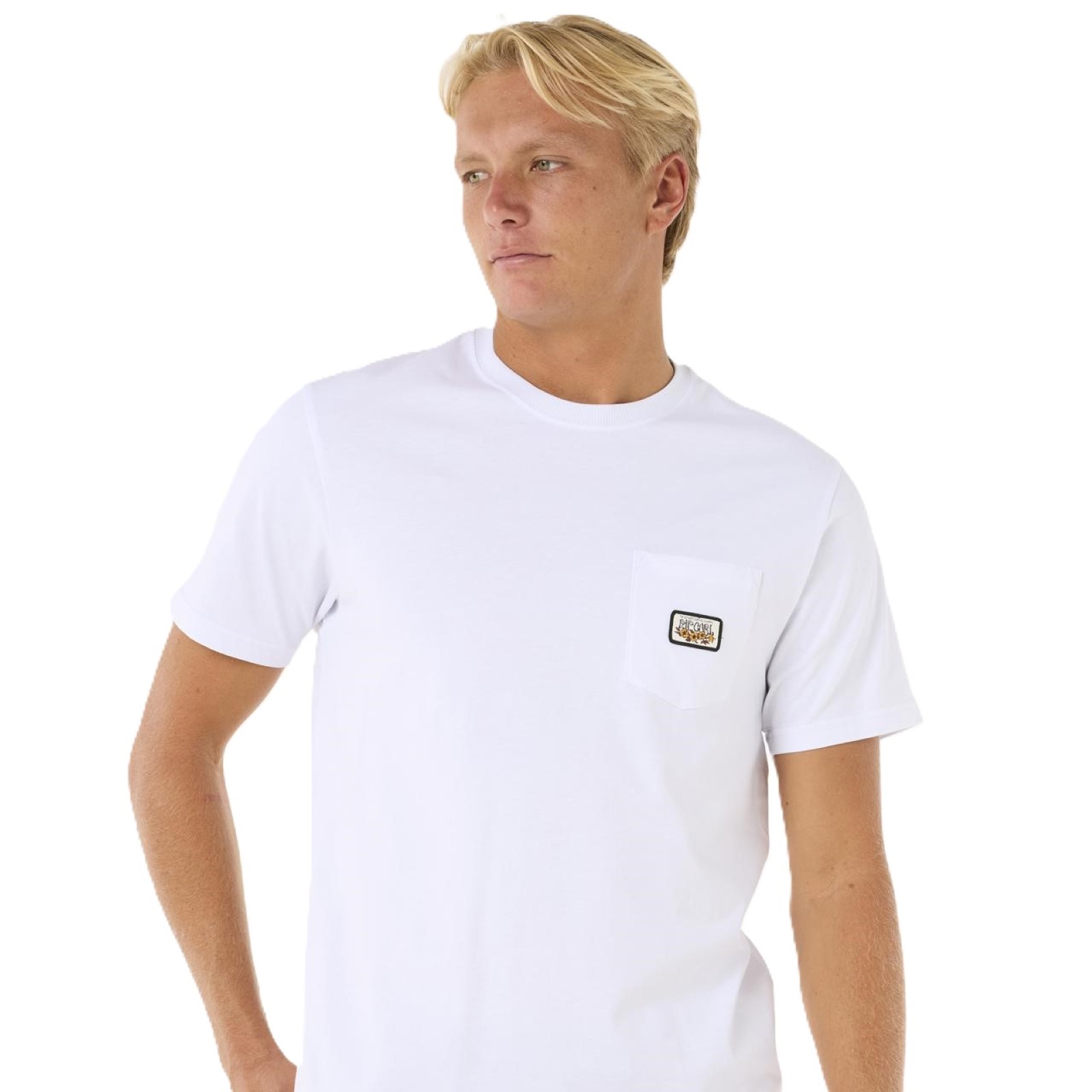 Rip Curl Mens Surf Paradise Badge Update Short Sleeve T-Shirt - Picture 25 of 25