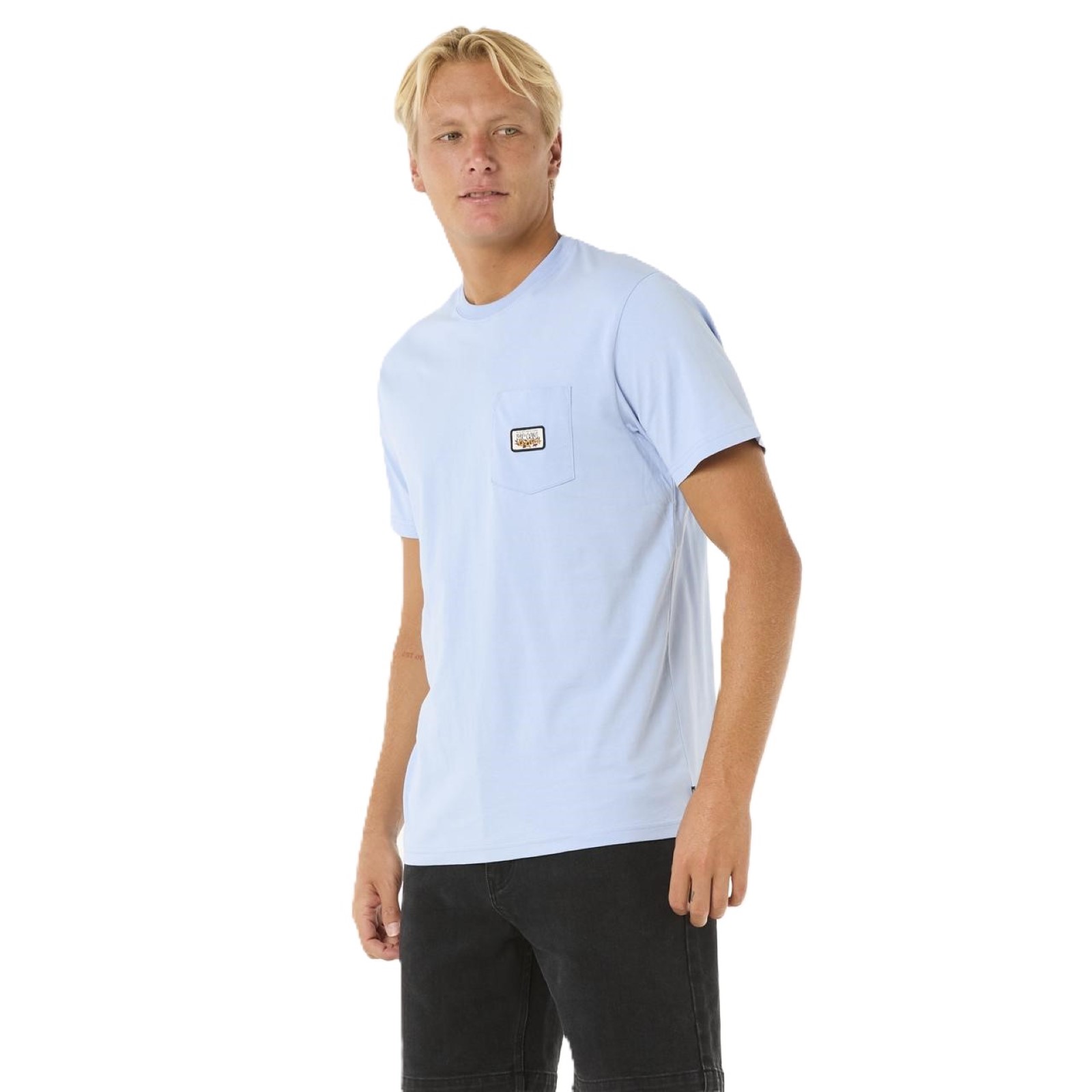 Rip Curl Mens Surf Paradise Badge Update Short Sleeve T-Shirt - Picture 3 of 25