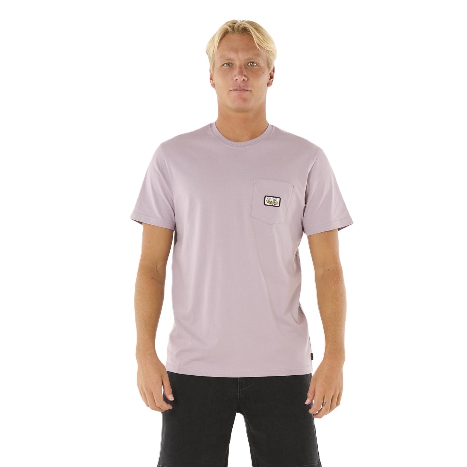 Rip Curl Mens Surf Paradise Badge Update Short Sleeve T-Shirt - Picture 8 of 25