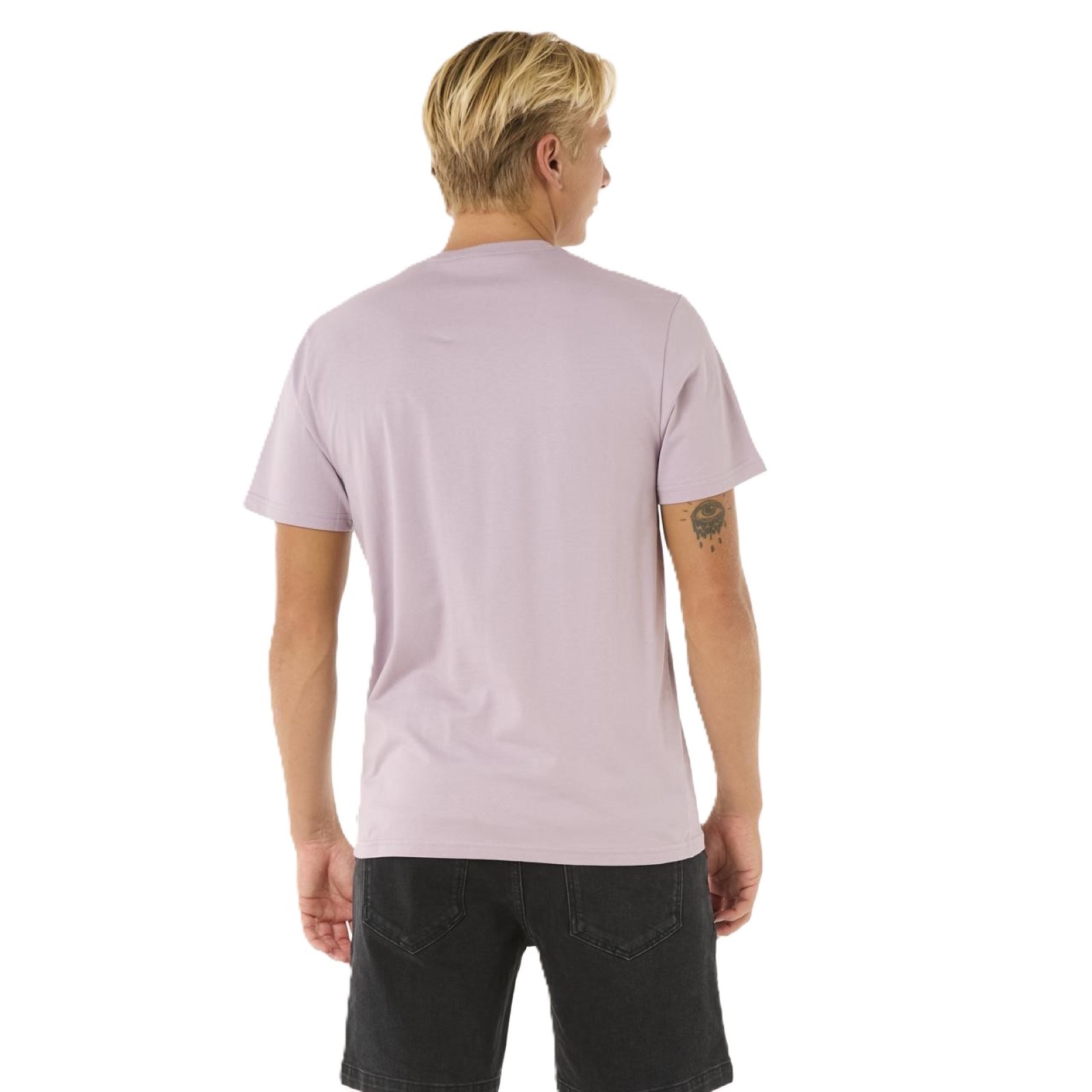 Rip Curl Mens Surf Paradise Badge Update Short Sleeve T-Shirt - Picture 10 of 25