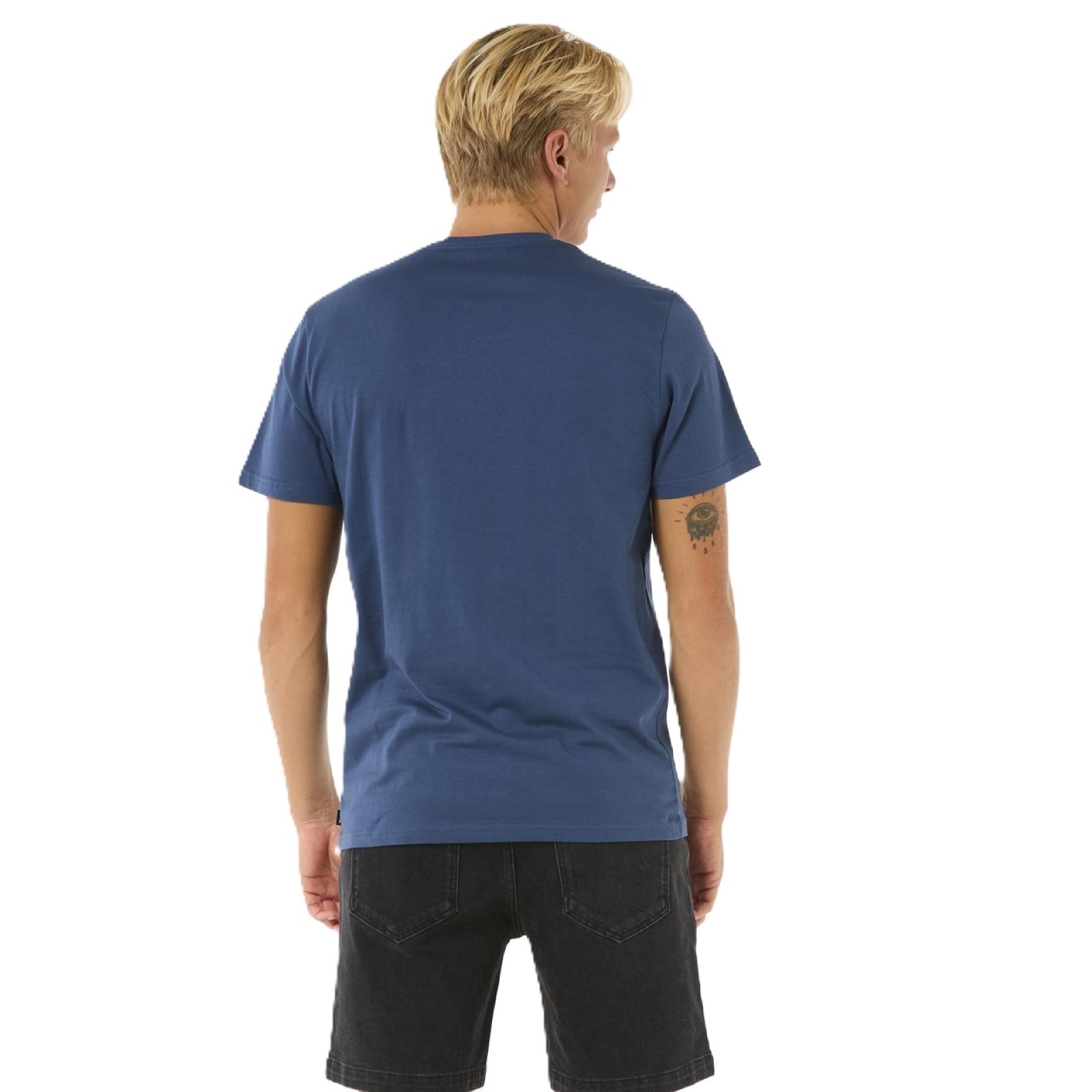 Rip Curl Mens Surf Paradise Badge Update Short Sleeve T-Shirt - Picture 16 of 25