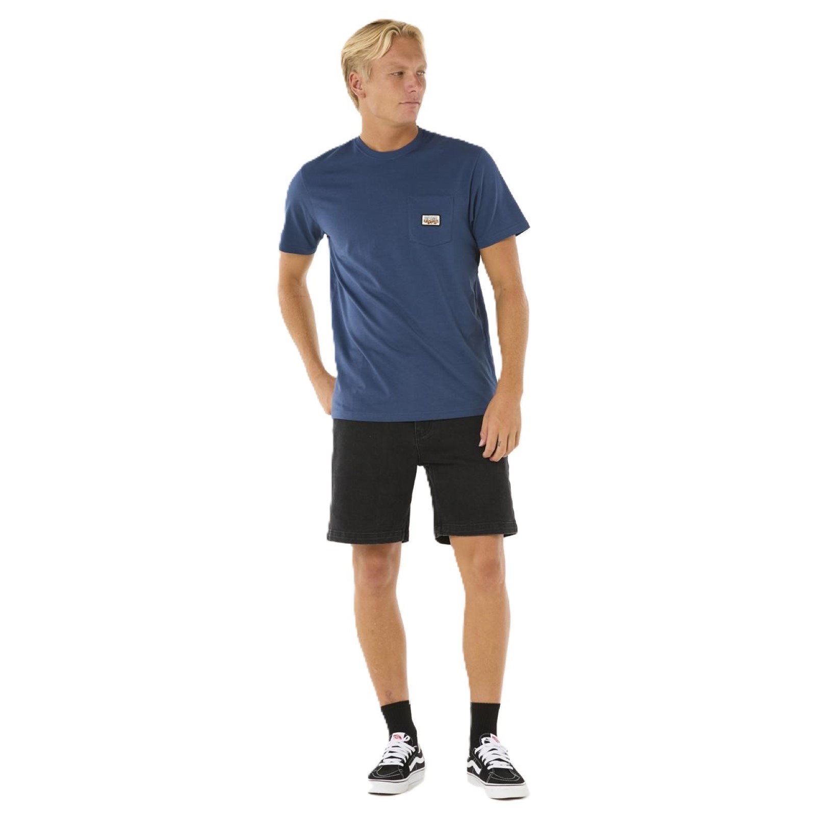 Rip Curl Mens Surf Paradise Badge Update Short Sleeve T-Shirt - Picture 17 of 25