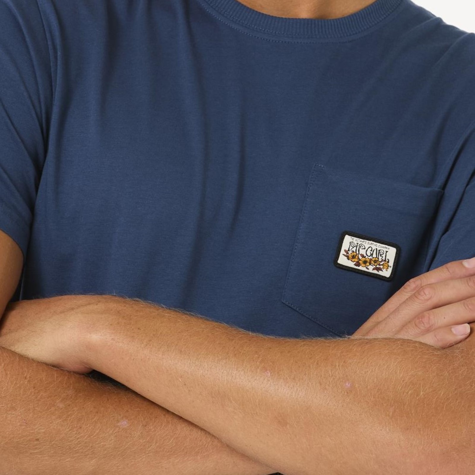 Rip Curl Mens Surf Paradise Badge Update Short Sleeve T-Shirt - Picture 18 of 25