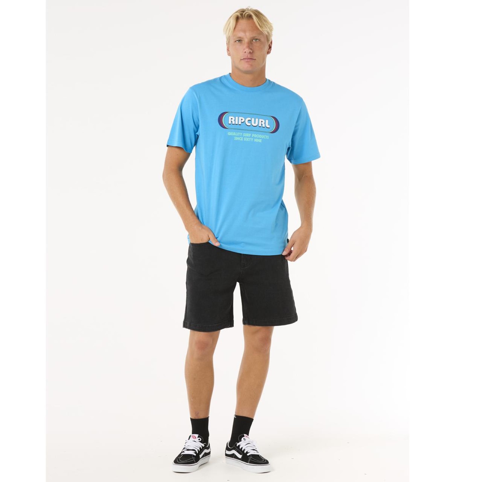 Camiseta manga corta Rip Curl para hombre Surf Revival Yo Mumma - Imagen 10 de 27