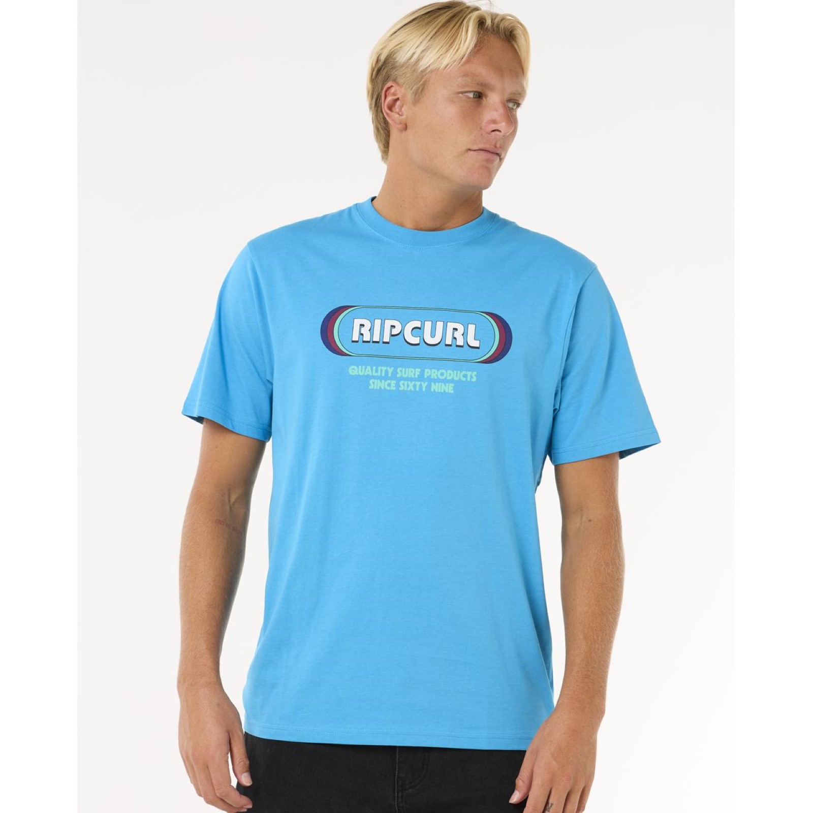 Camiseta manga corta Rip Curl para hombre Surf Revival Yo Mumma - Imagen 11 de 27