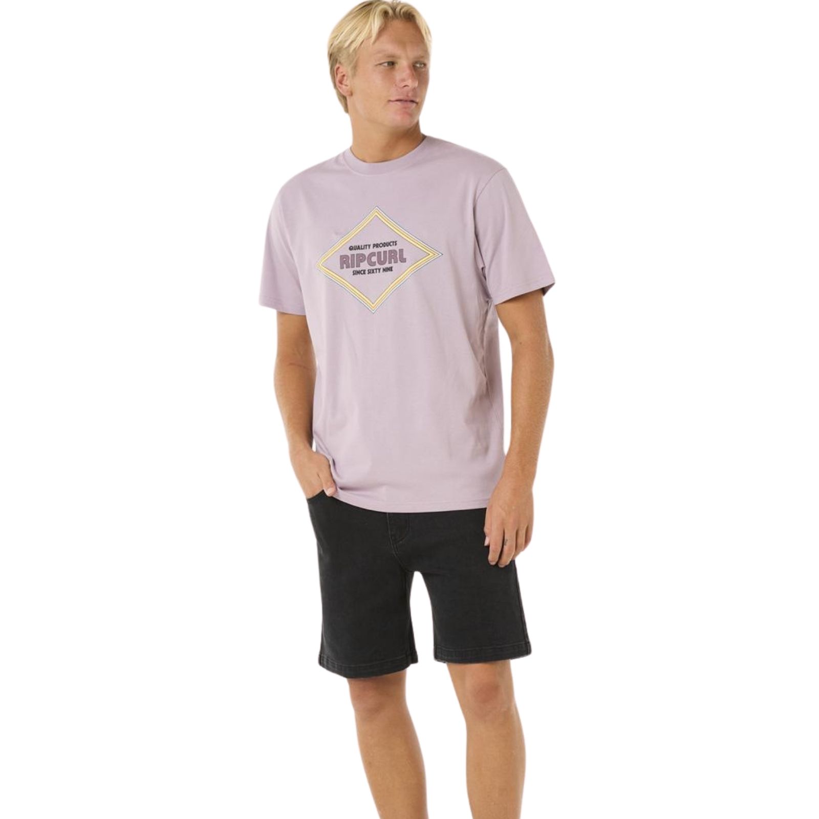 Camiseta manga corta Rip Curl para hombre Surf Revival Yo Mumma - Imagen 20 de 27