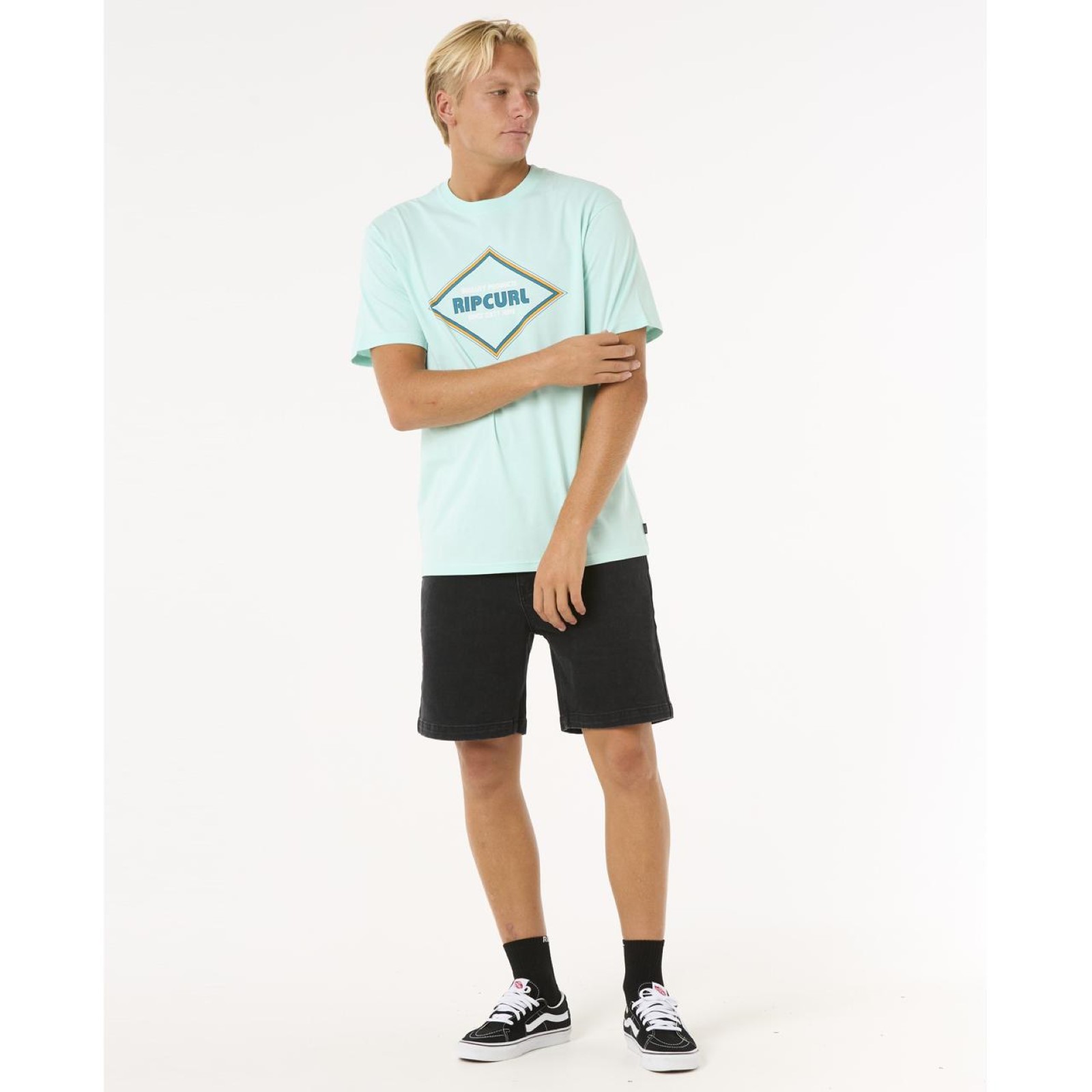 Camiseta manga corta Rip Curl para hombre Surf Revival Yo Mumma - Imagen 15 de 27