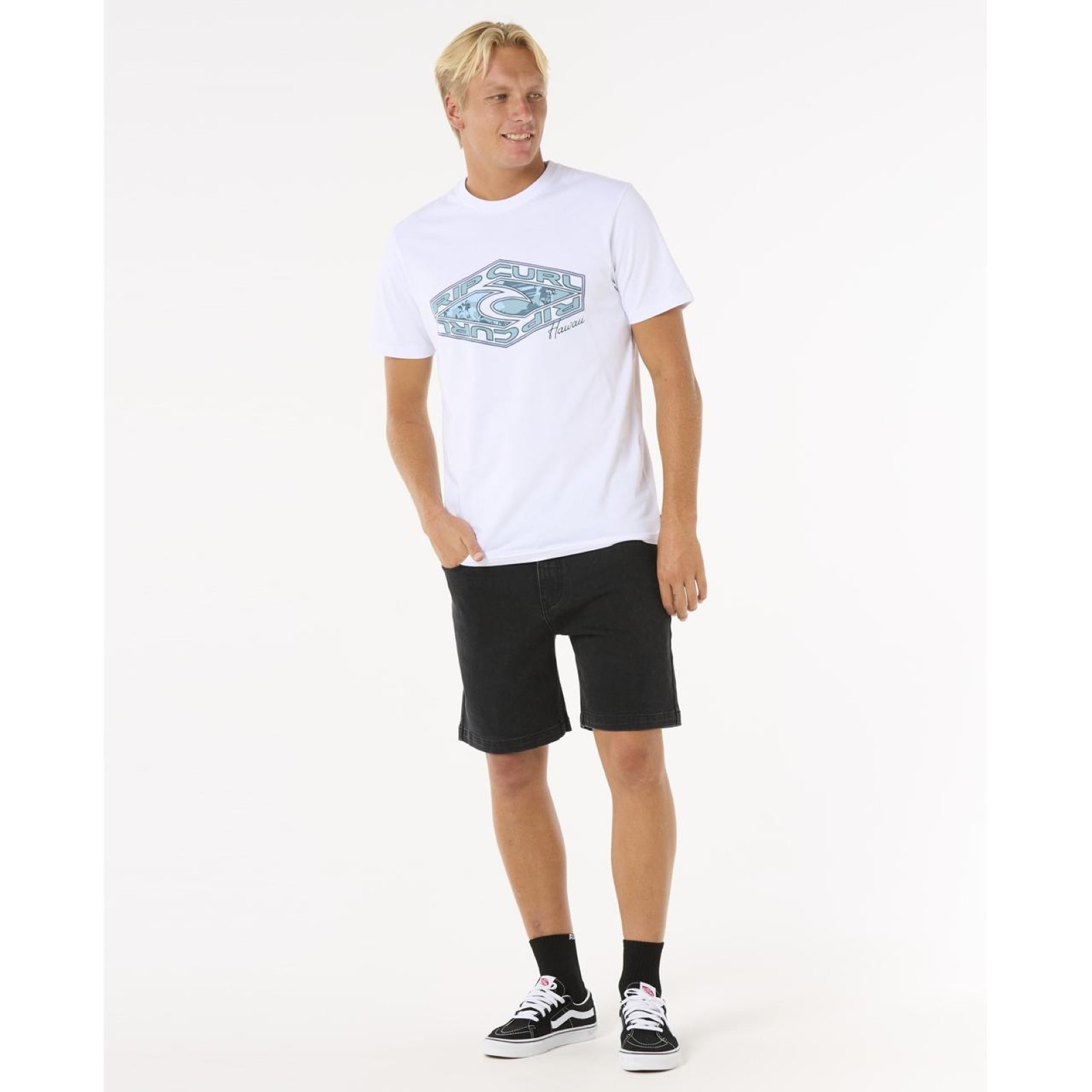 Camiseta de manga corta Rip Curl para hombre con recarga - Imagen 20 de 21