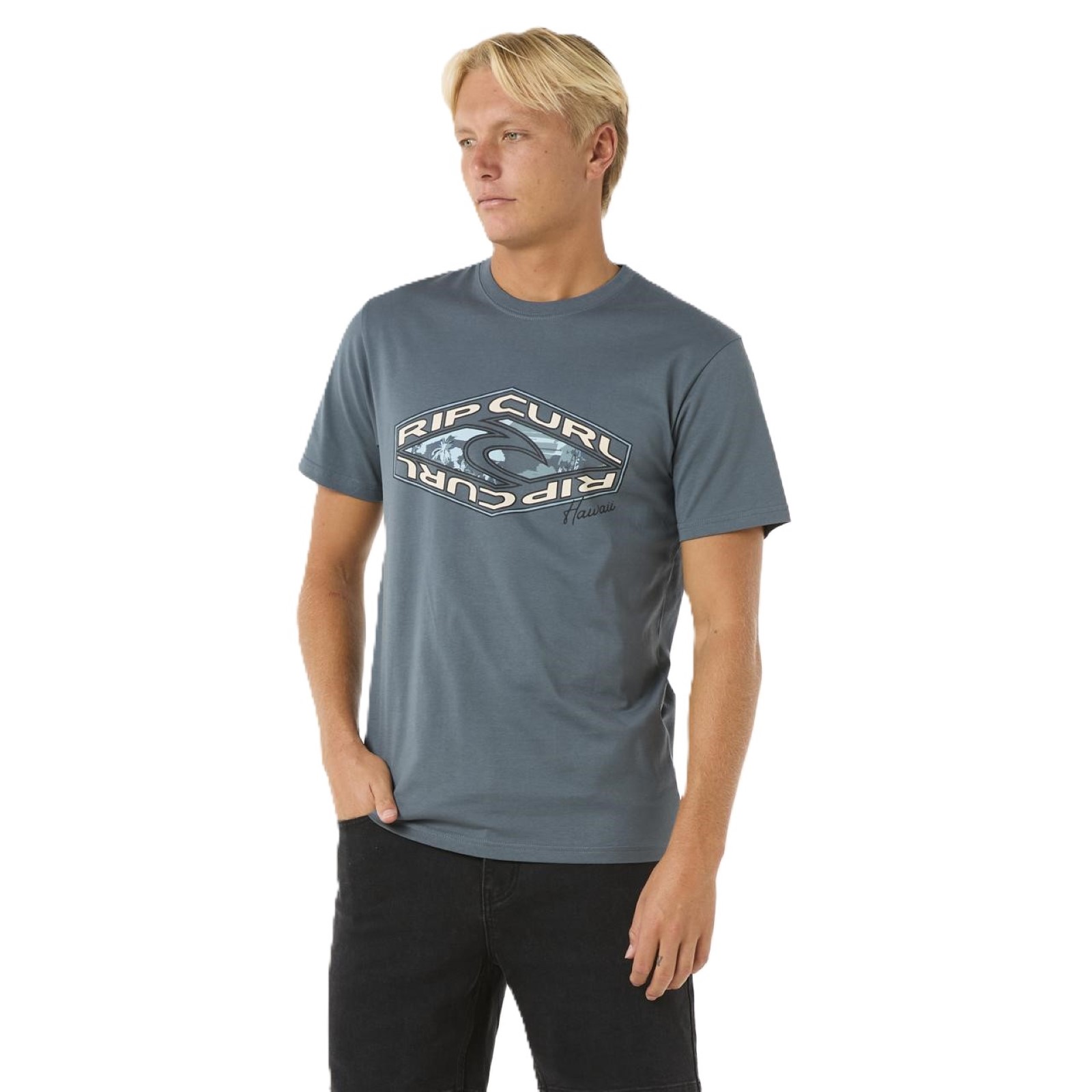 Camiseta de manga corta Rip Curl para hombre con recarga - Imagen 13 de 21