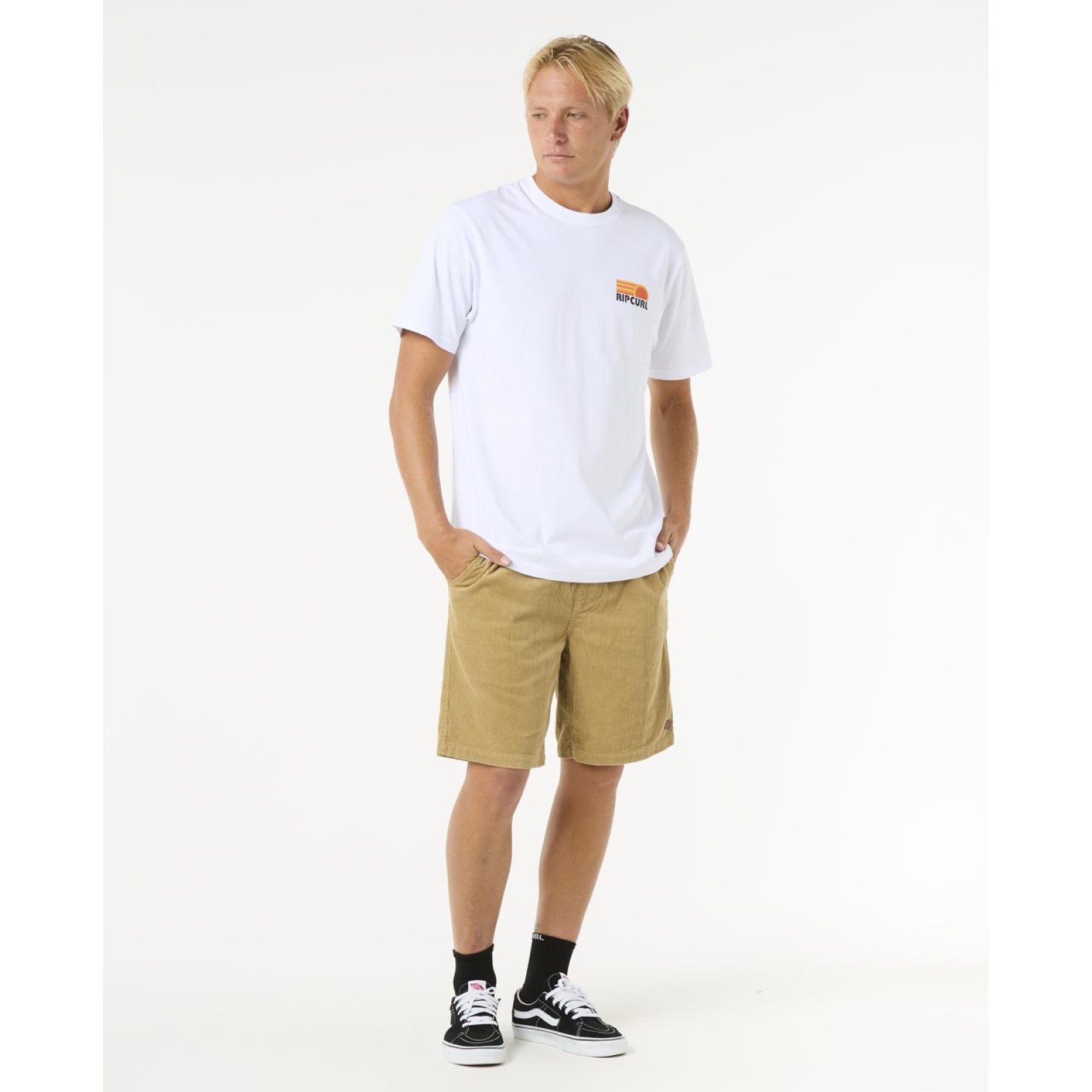 Camiseta de manga corta apilada Rip Curl para hombre Surf Revival - Imagen 15 de 15