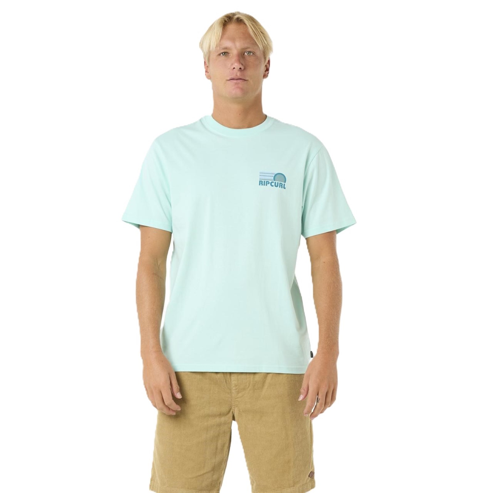 Camiseta de manga corta apilada Rip Curl para hombre Surf Revival - Imagen 7 de 15