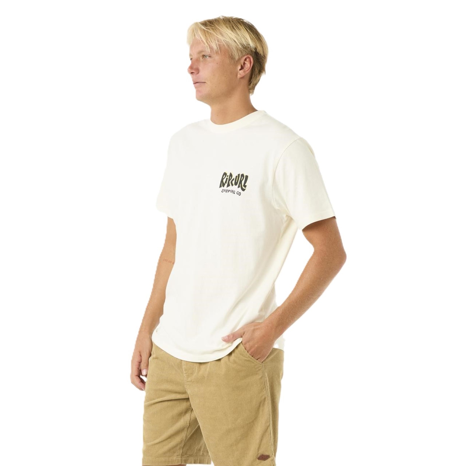 Rip Curl Mens Shield Short Sleeve T-Shirt - Imagen 3 de 11