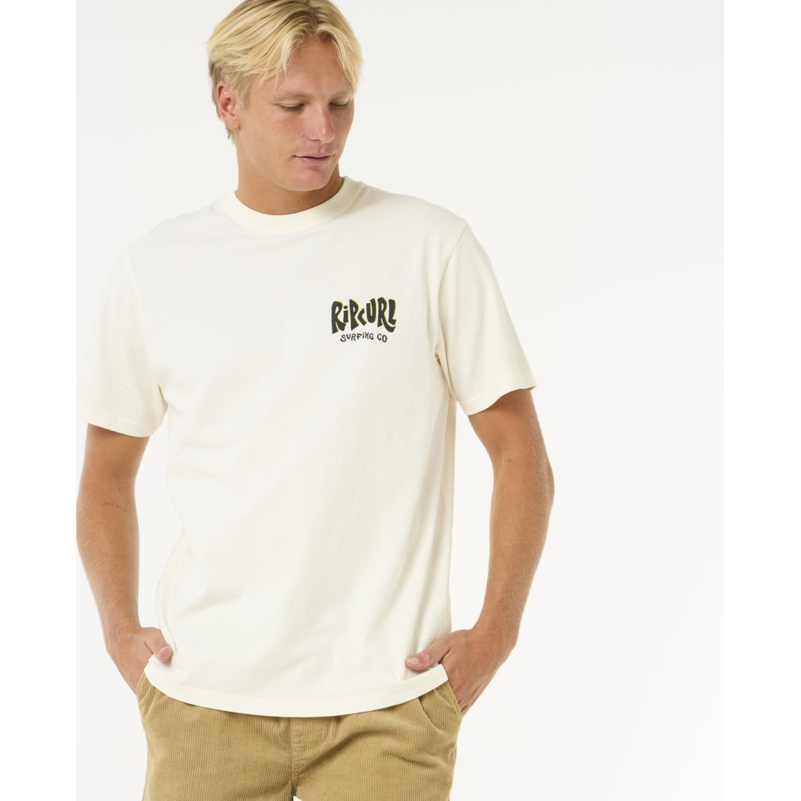 Rip Curl Mens Shield Short Sleeve T-Shirt - Imagen 6 de 11