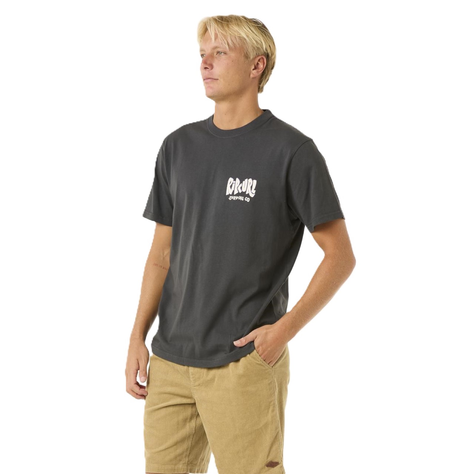 Rip Curl Mens Shield Short Sleeve T-Shirt - Imagen 8 de 11