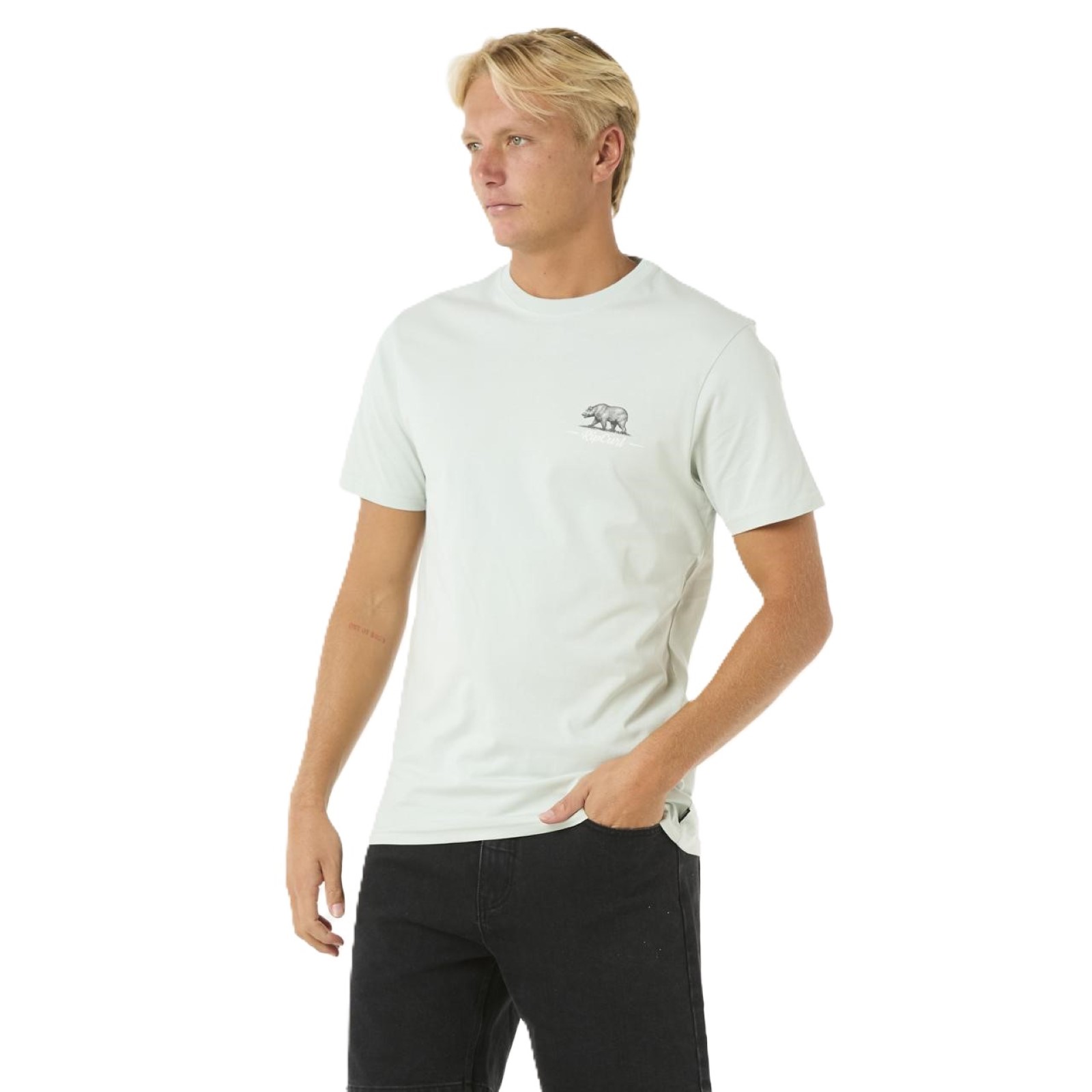 Rip Curl Mens Desti Animals Short Sleeve T-Shirt - Imagen 7 de 19