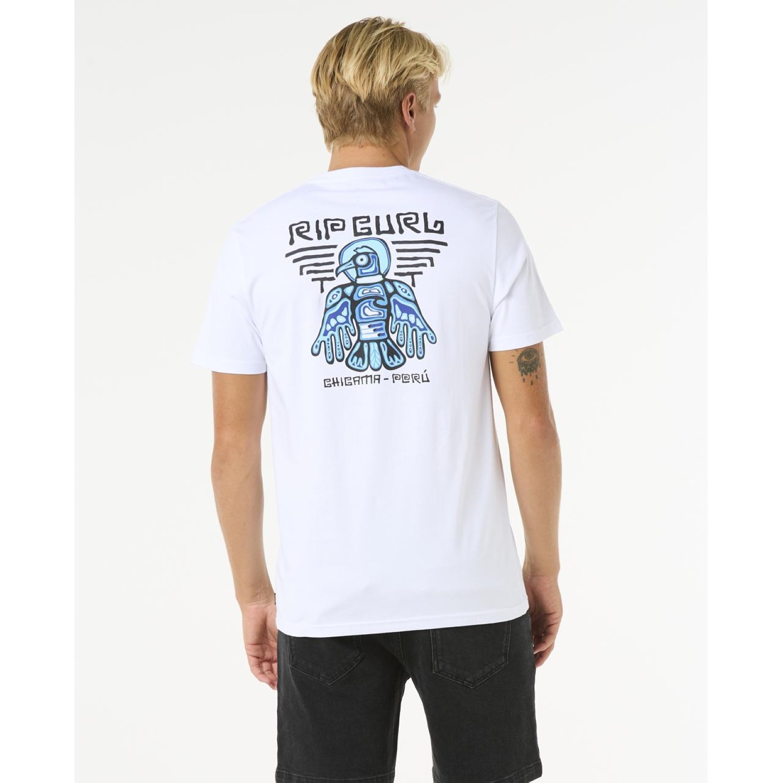 Rip Curl Mens Desti Animals Short Sleeve T-Shirt - Imagen 11 de 19