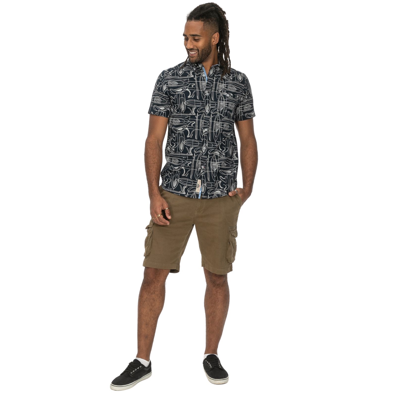 D555 Mens Worthing Big & Tall Short Sleeve Shirt