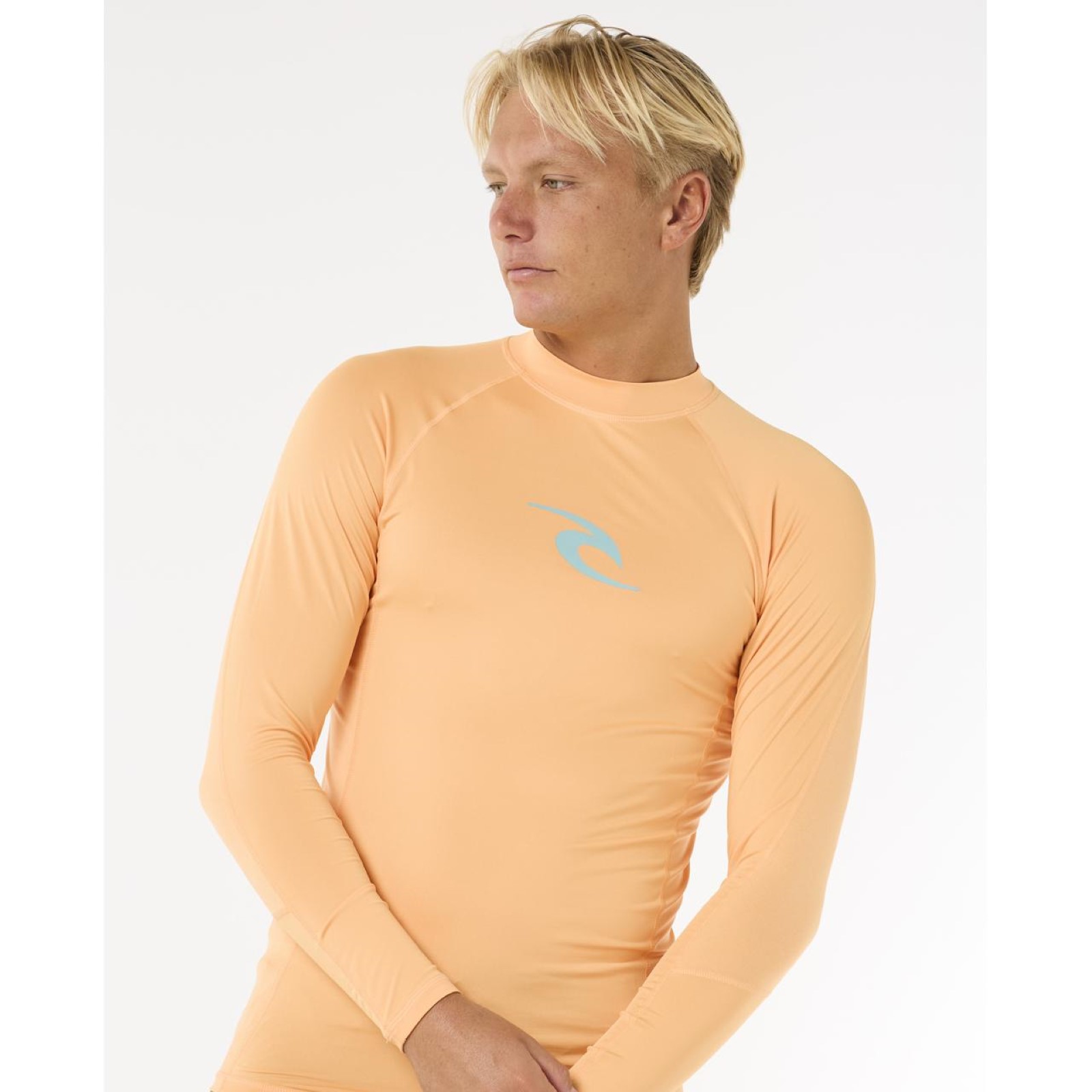 Rip Curl Herren Wellen UPF 50 Perf Langarm Schwimmen Surfen T-Shirt Ausschlag Weste Oberteil - Bild 30 von 61