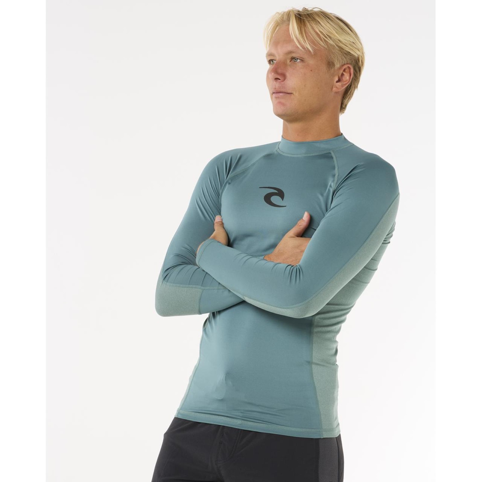 Rip Curl Herren Wellen UPF 50 Perf Langarm Schwimmen Surfen T-Shirt Ausschlag Weste Oberteil - Bild 12 von 61