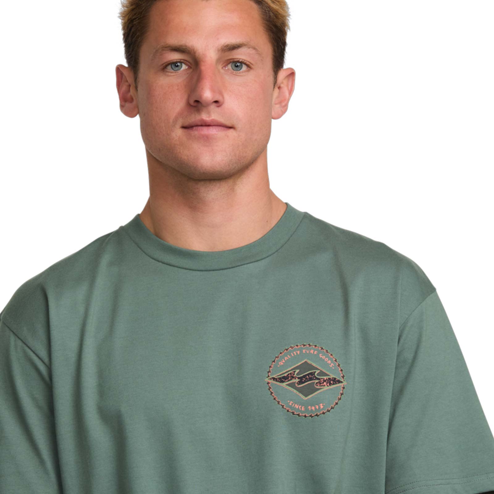 Camiseta manga corta Billabong para hombre Rotor Diamond R - Imagen 8 de 15