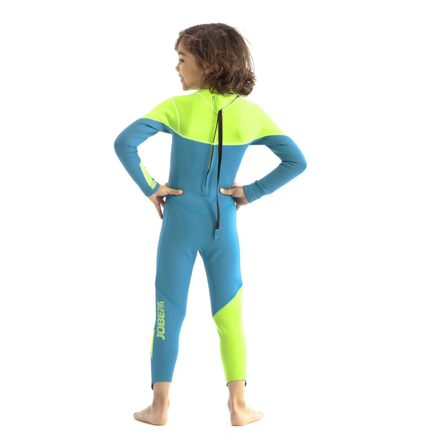 Jobe Kids Boston 3/2mm Back Zip Surf Surfing Swim Full Length Wetsuit - Picture 19 of 23