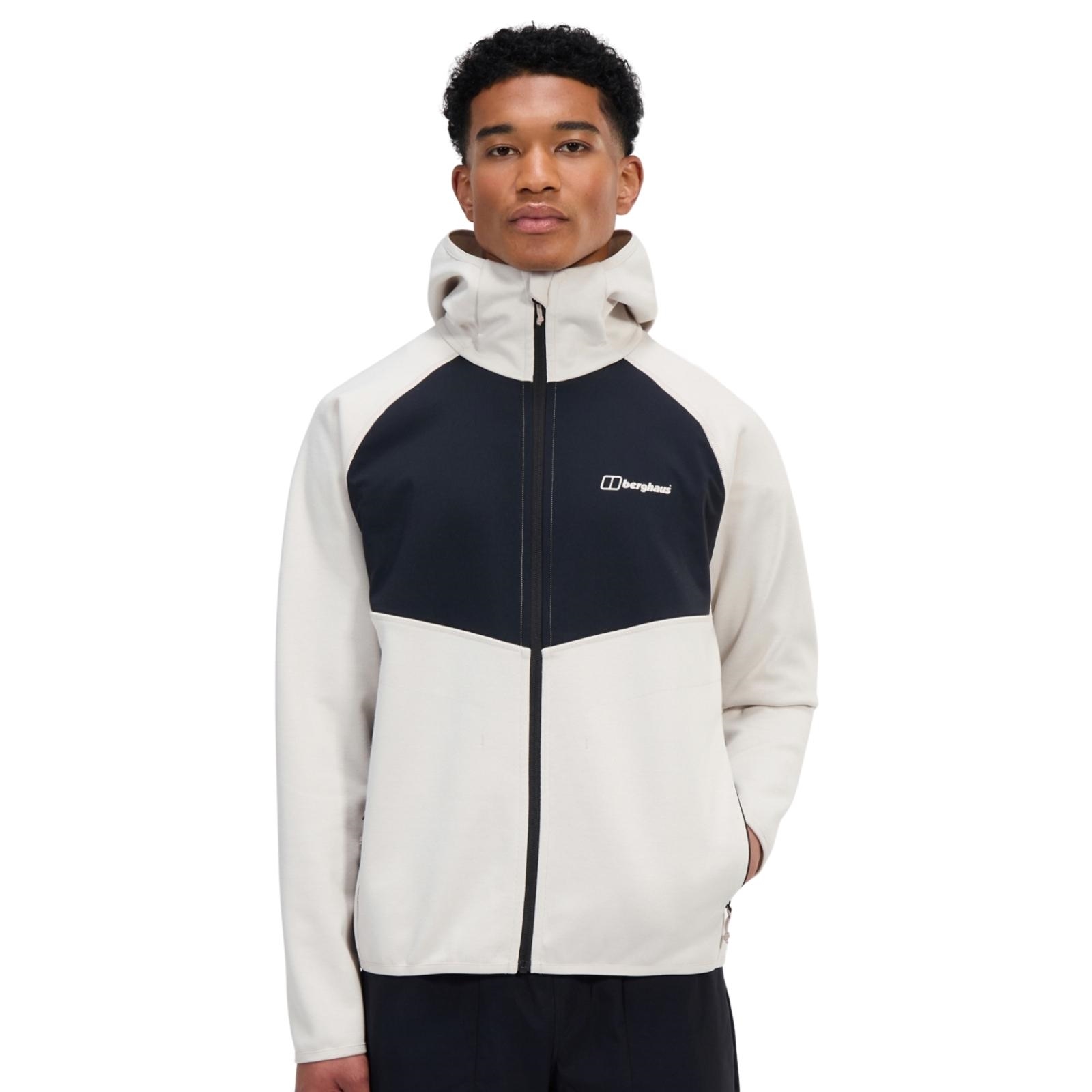 Chaqueta softshell híbrida a prueba de viento Berghaus Trawden para hombre - Imagen 8 de 13