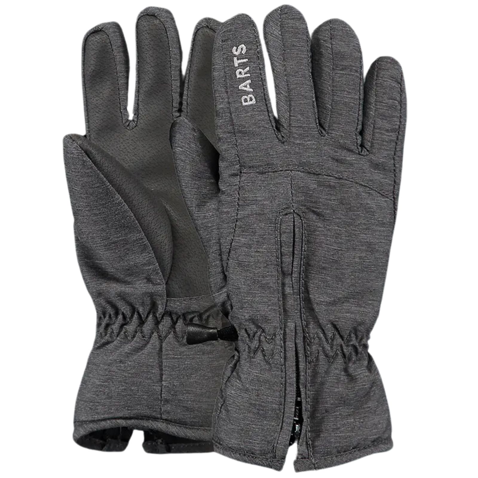 Barts Kids Childrens Zipper Water Repellent Insulated Warm Winter Gloves - Picture 3 of 4