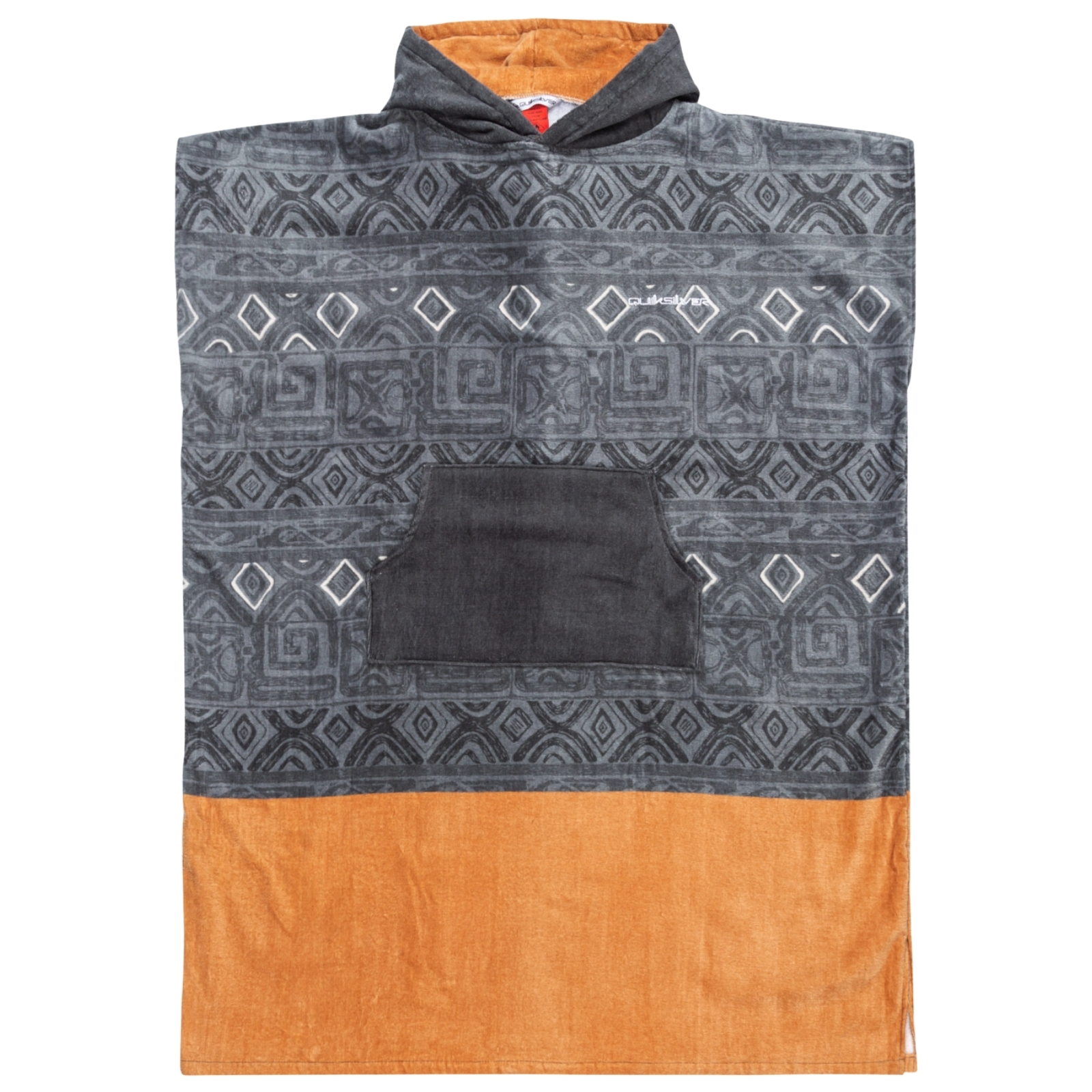 Quiksilver Mens Hooded Beach Surfing Hoodie Towel Surf Poncho - One Size - Picture 8 of 13