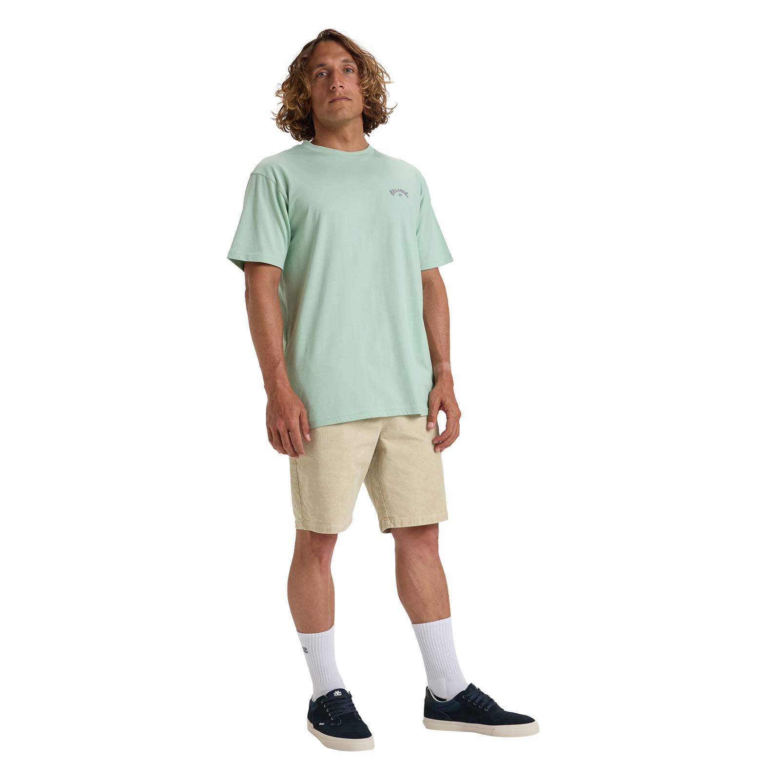 Billabong Mens Arch Wave Short Sleeve Crew Neck Cotton T-Shirt Top Tee - Picture 7 of 11