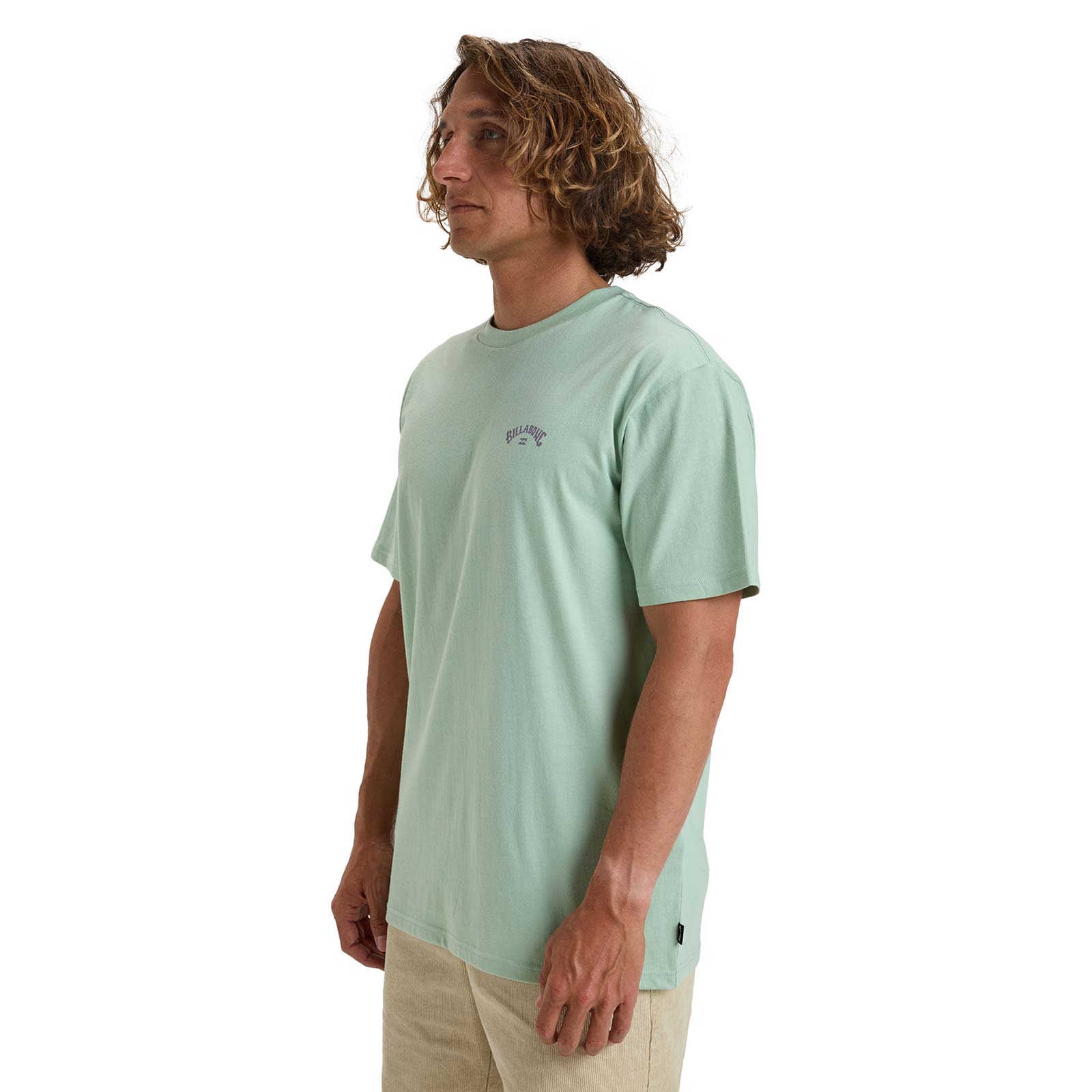 Billabong Mens Arch Wave Short Sleeve Crew Neck Cotton T-Shirt Top Tee - Picture 5 of 11